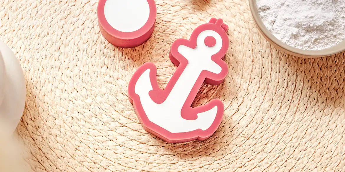 DIY Deko Anker in Silikonform
