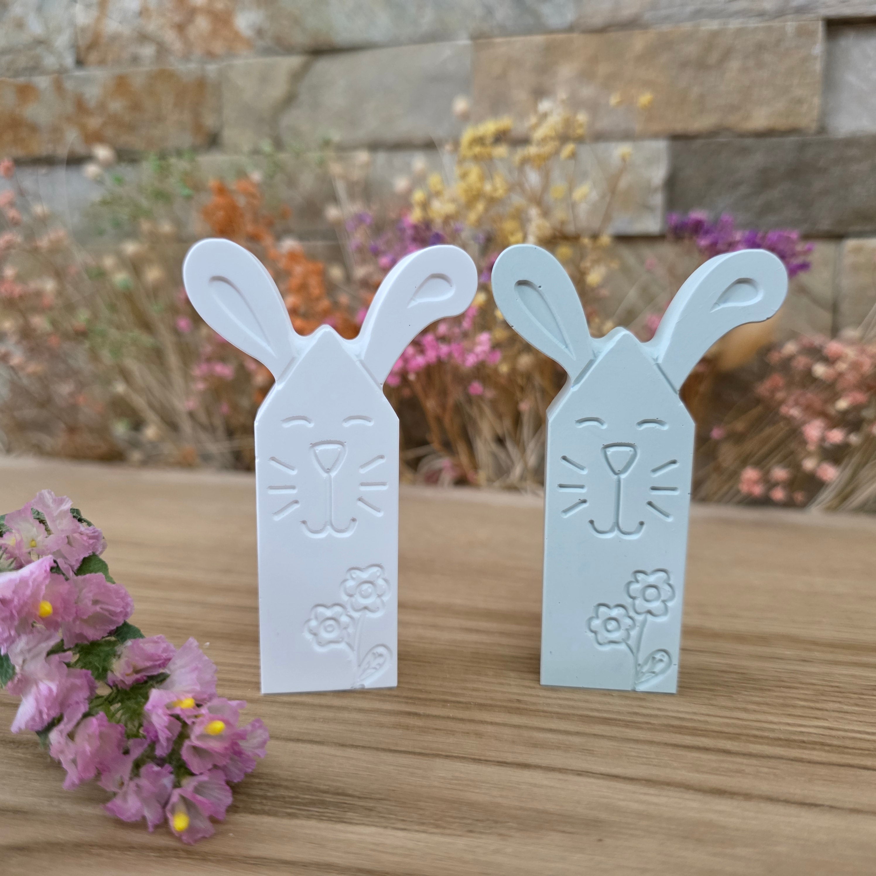 Silikon – Gießform – Hasenhaus Prilblume –