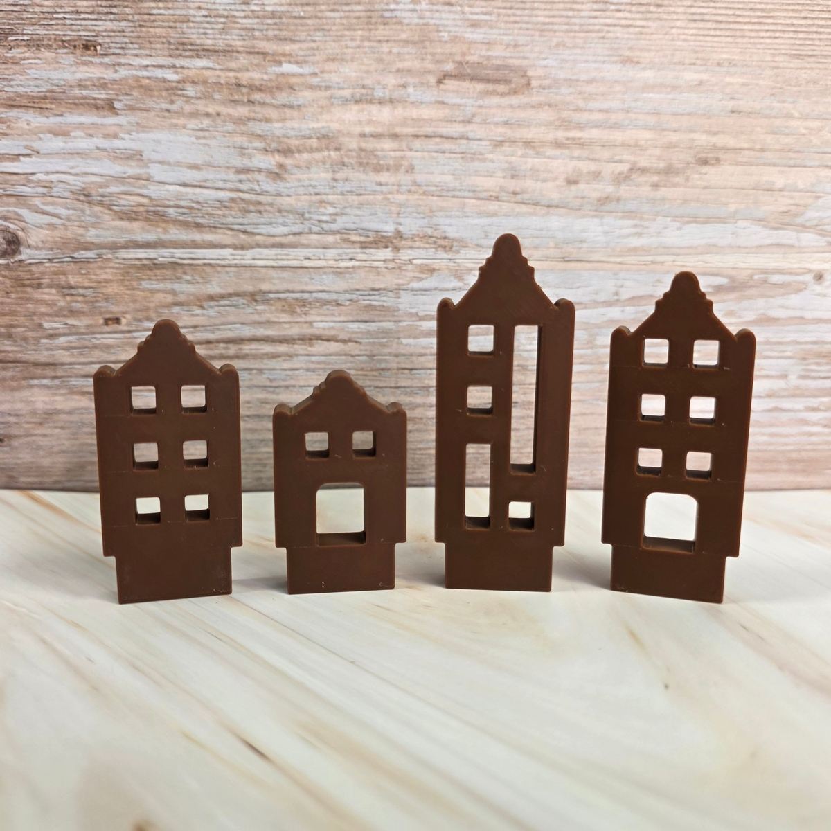 3D Druckdatei Klötzchenhäuser Basic 4 STL