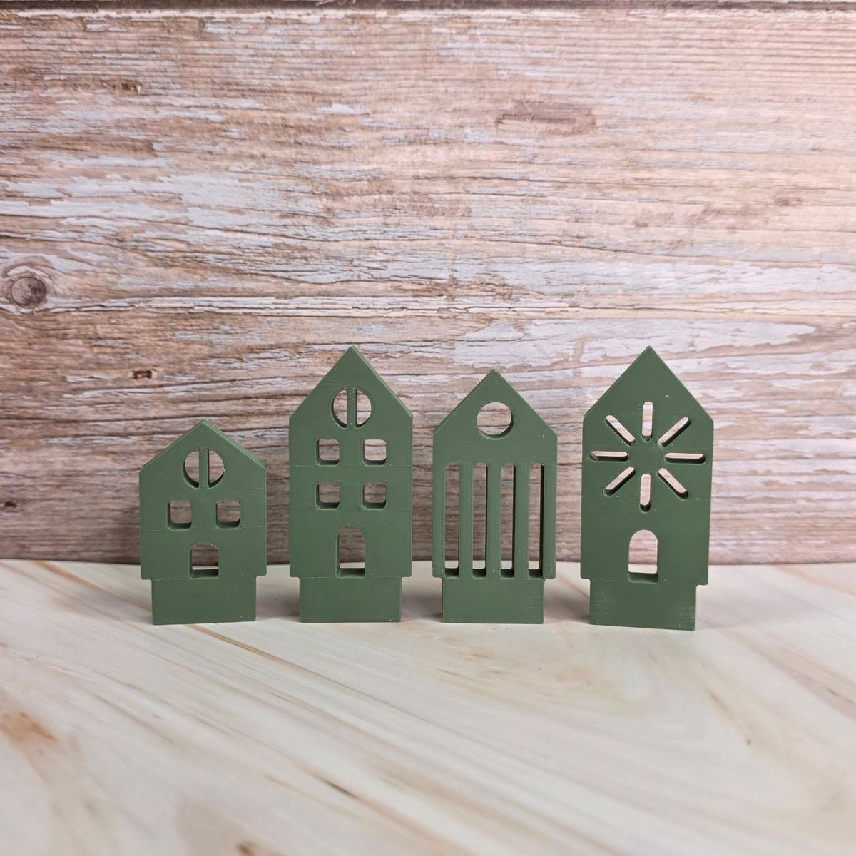 3D Druckdatei Klötzchenhäuser Basic 2 STL – Ansicht 3