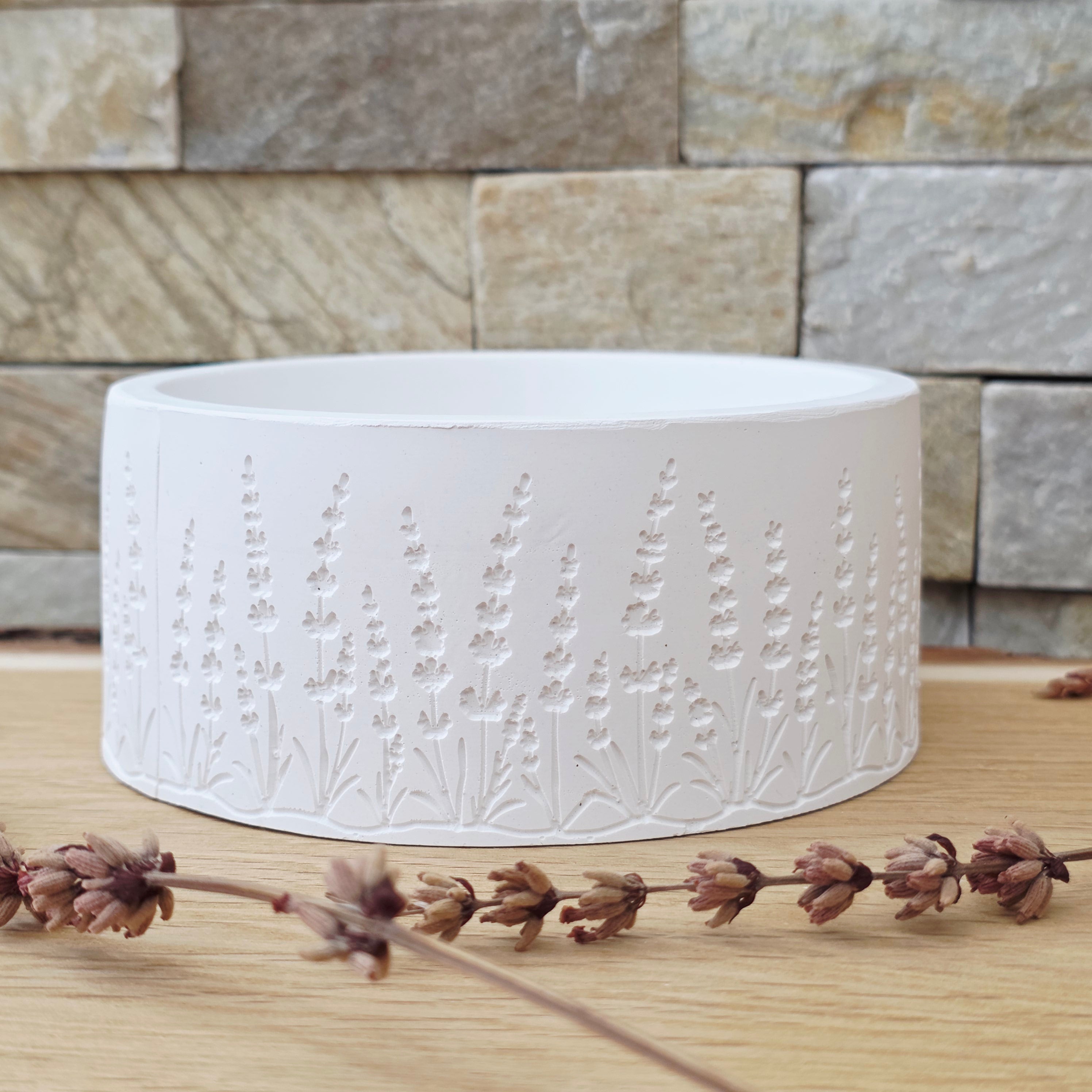 Motivband für unsere Schalenform - Lavendel -