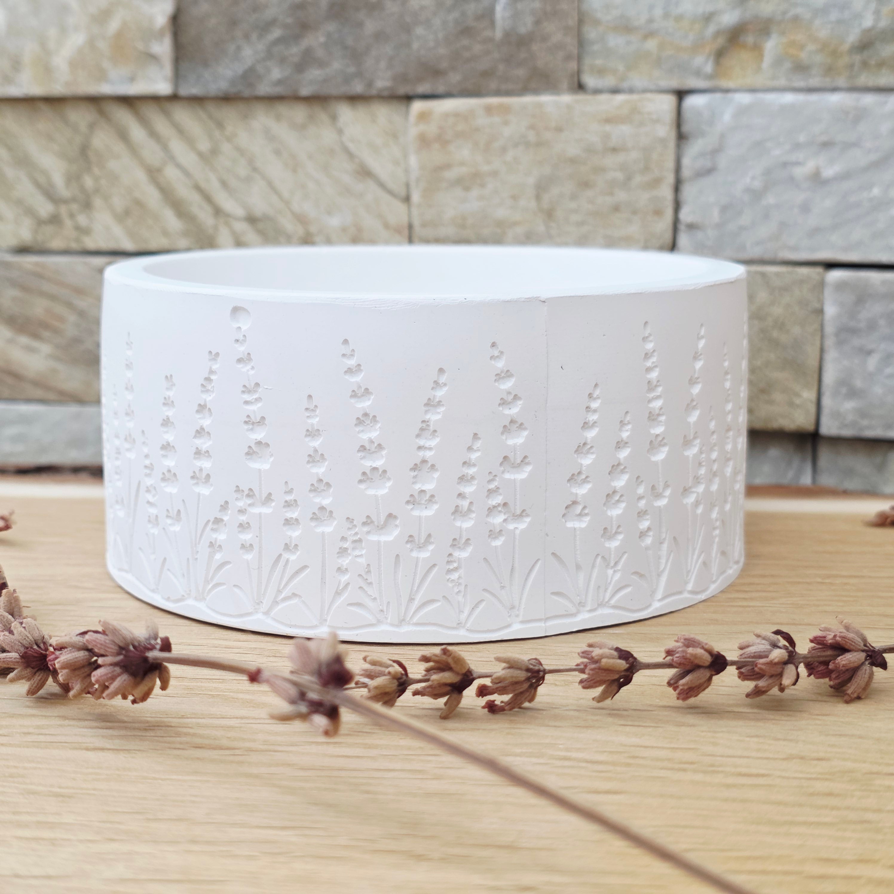 Motivband für unsere Schalenform - Lavendel -