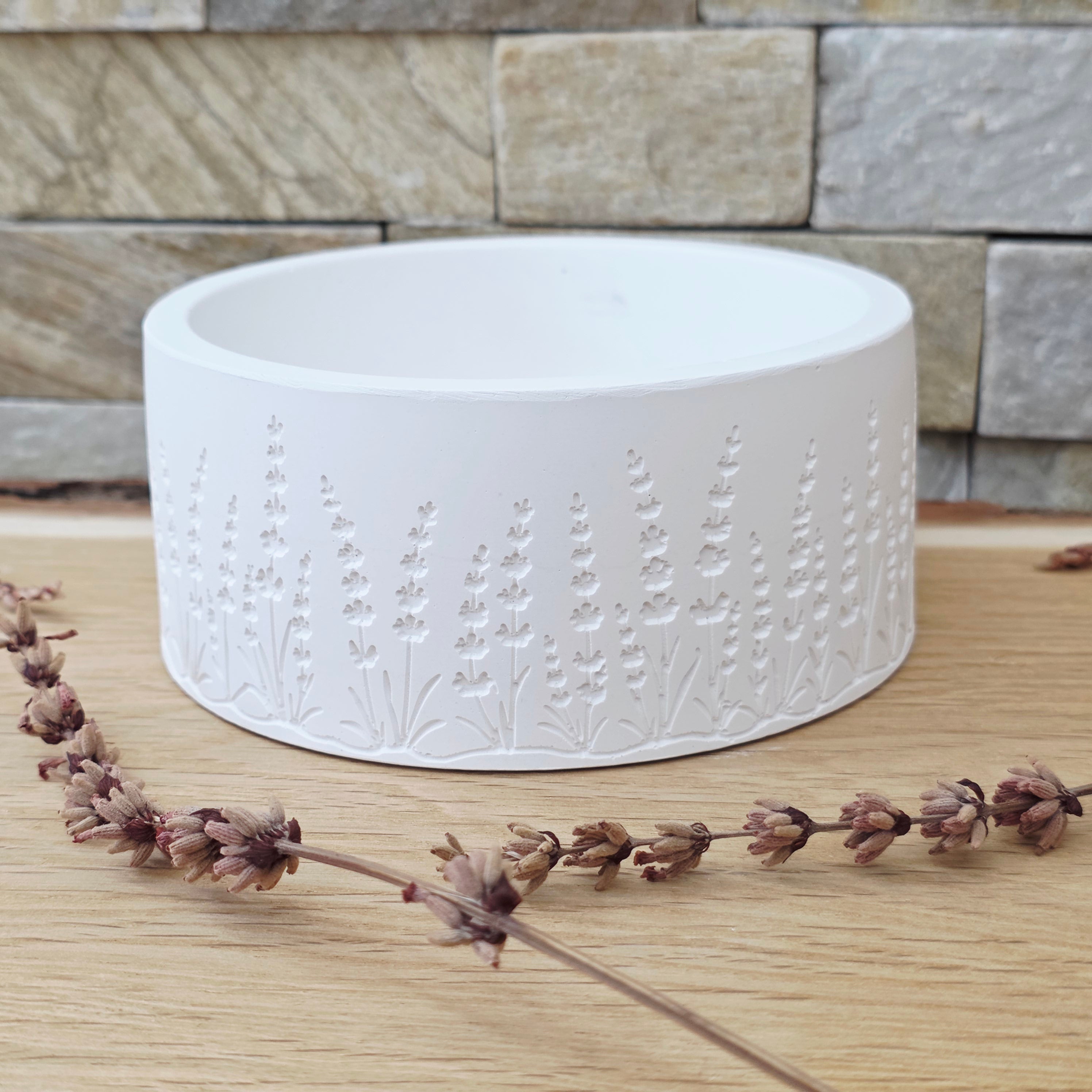 Motivband für unsere Schalenform - Lavendel -