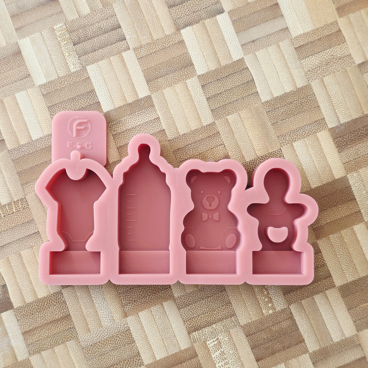 Silikongießform – Babyset – Stecksystem
