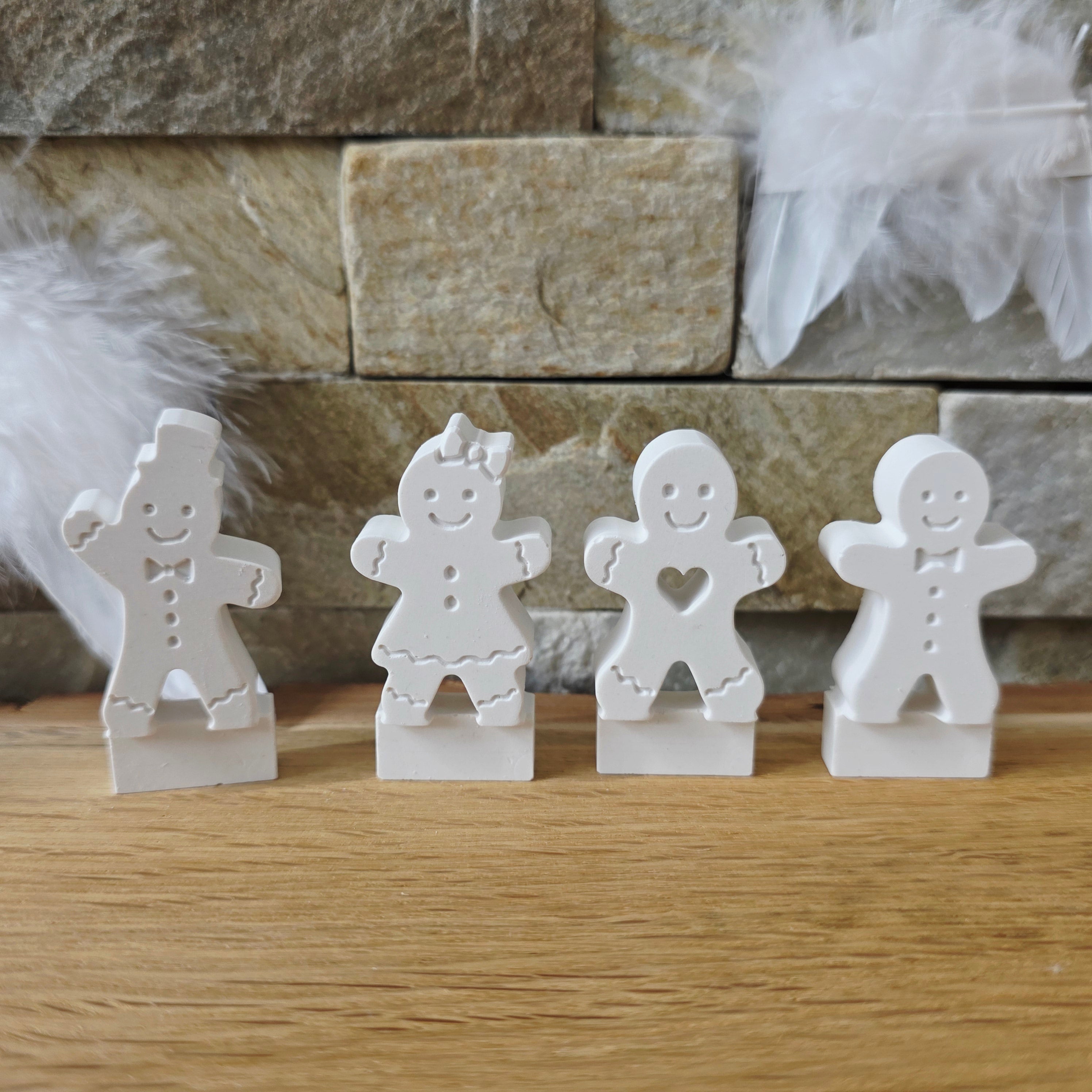 Silikongießform – Lebkuchenfiguren – Stecksystem