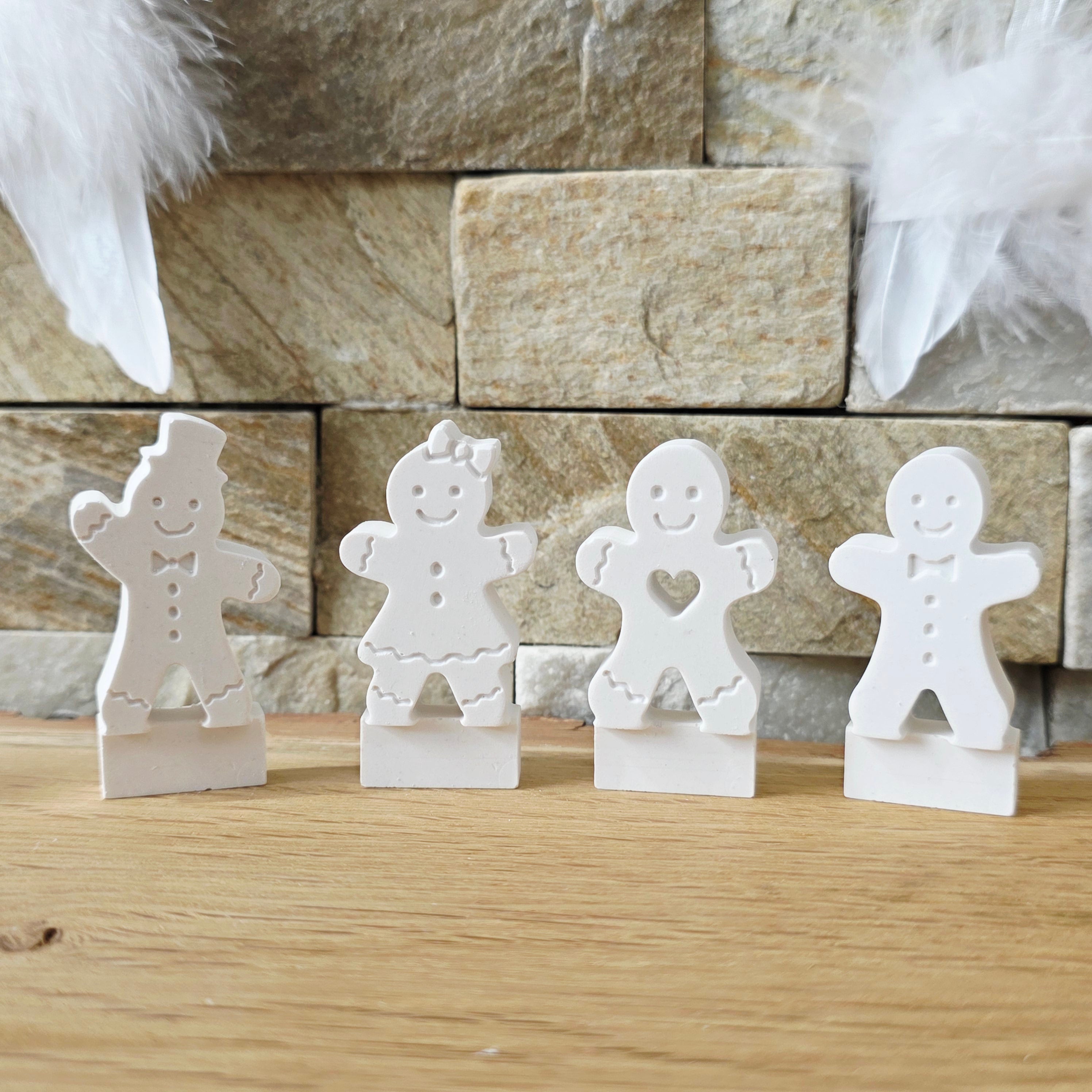 Silikongießform – Lebkuchenfiguren – Stecksystem