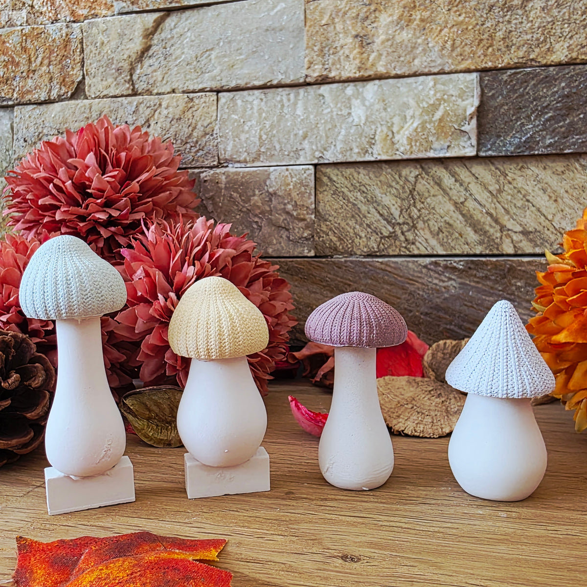 Silikongießform – MINI Herbstpilze zum Kombinieren