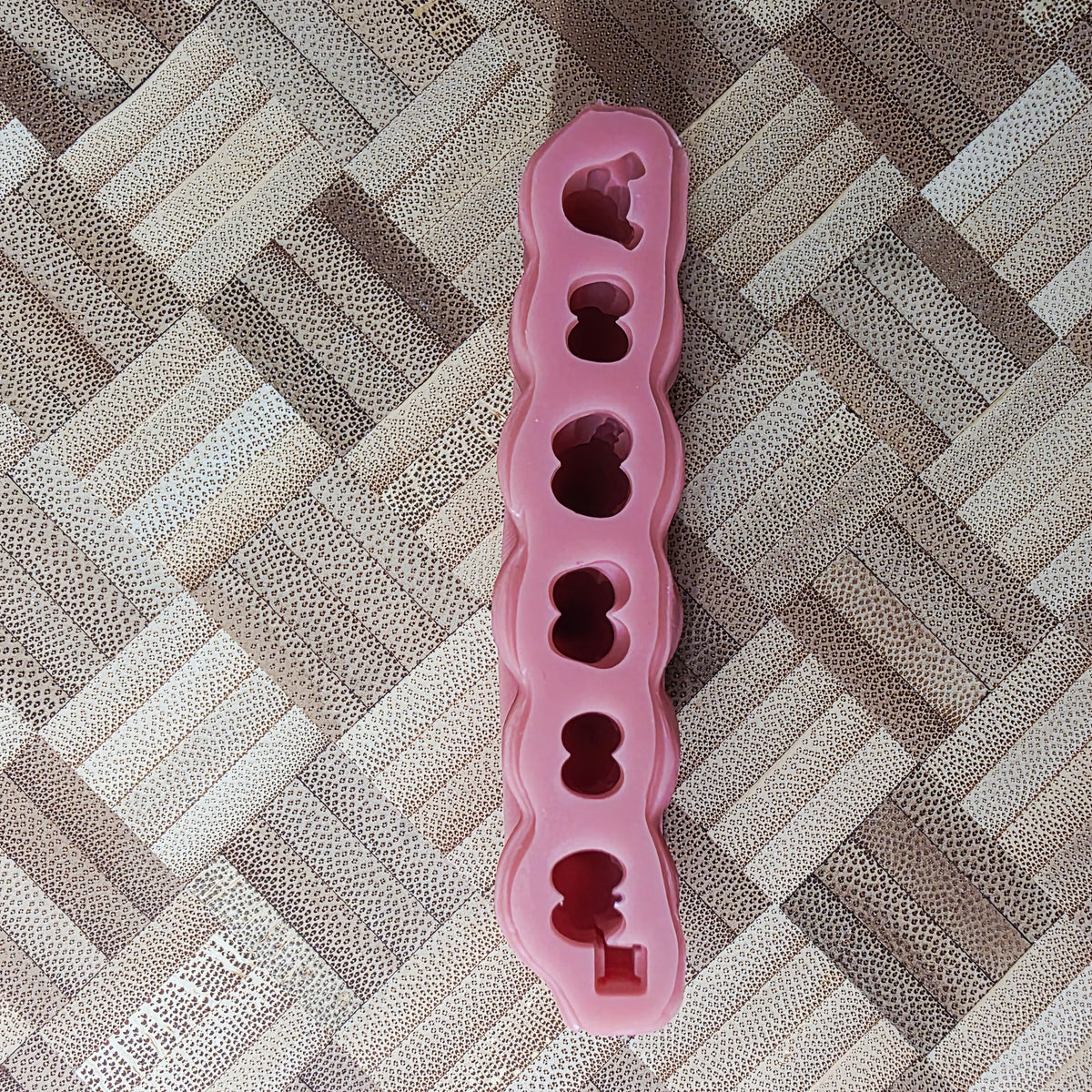 Silikongießform – Mini-Wichtel – 6er-Set