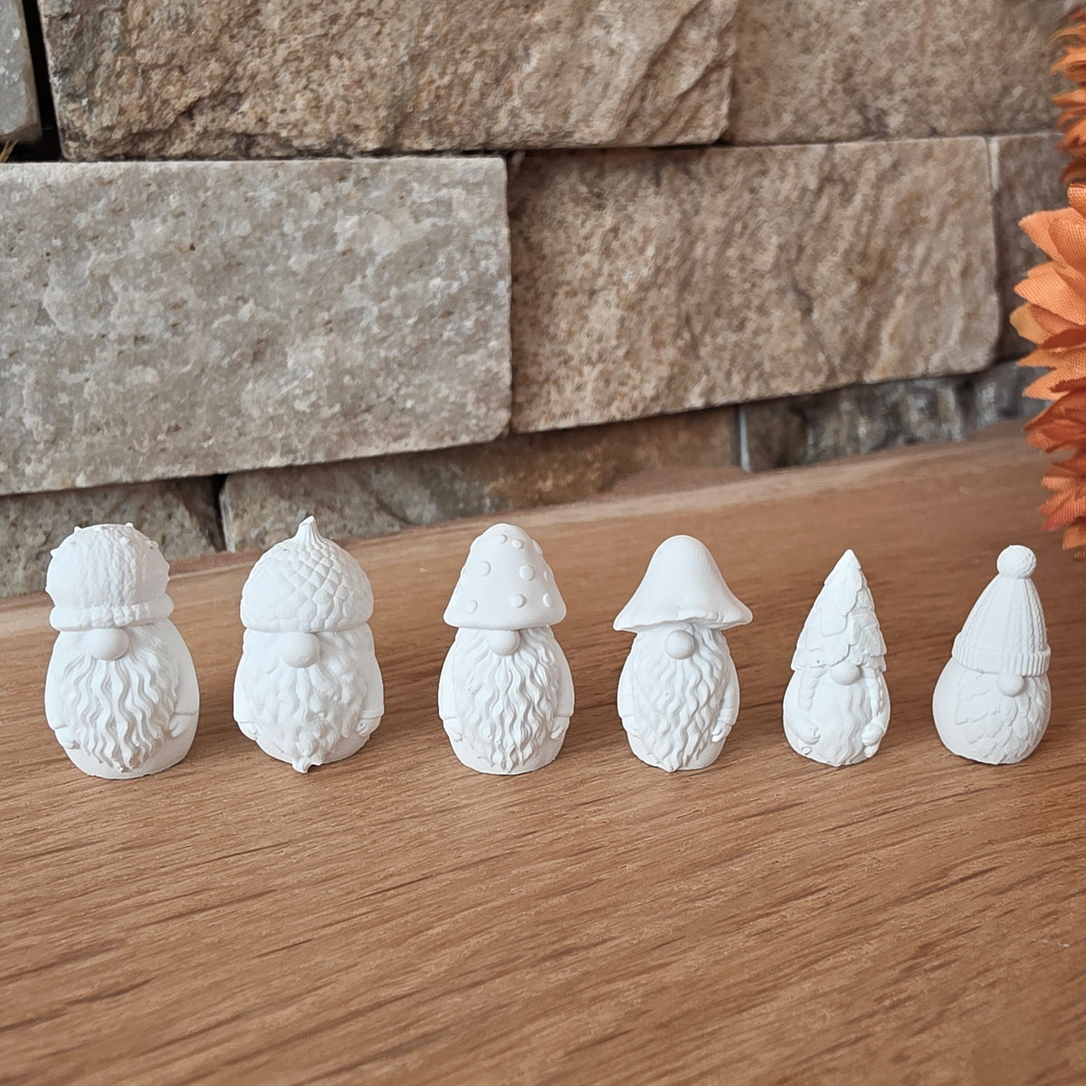 Silikongießform – Herbst Mini-Wichtel 6er Set