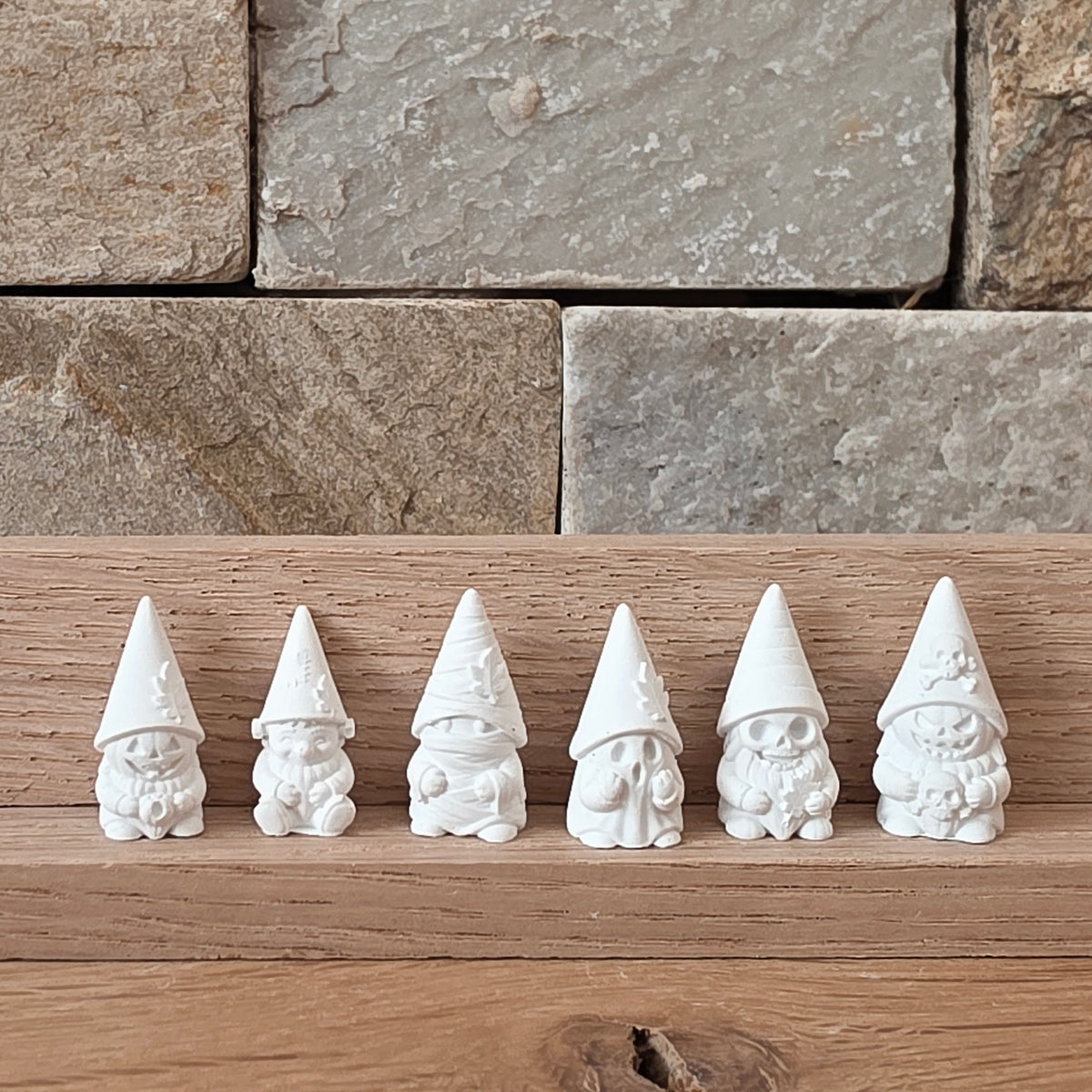 Silikongießform – Halloween Mini-Wichtel 6er Set