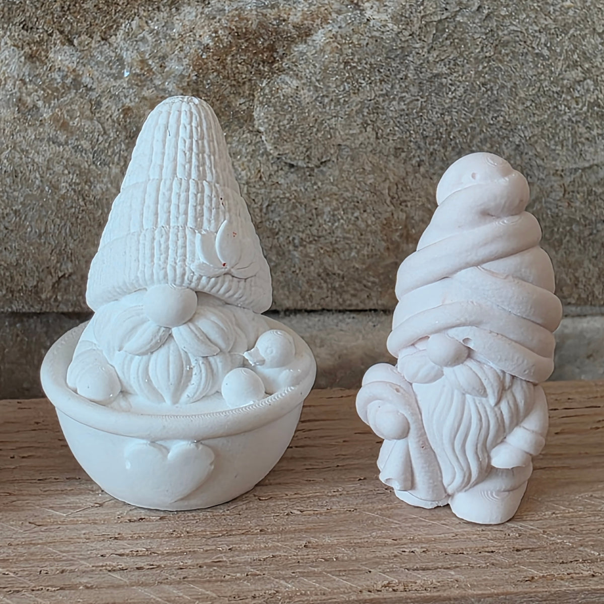 Silikongießform – Wellness-Wichtel – 5er-Set