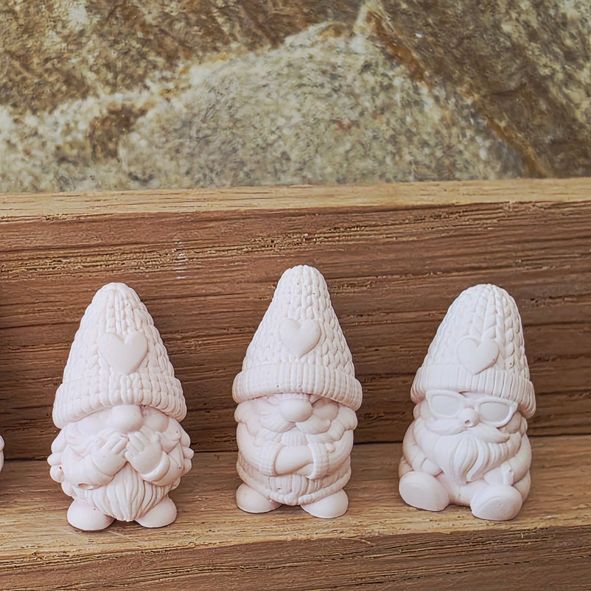 Silikongießform – Miniwichtel „Frech & Fröhlich“ – 6er-Set