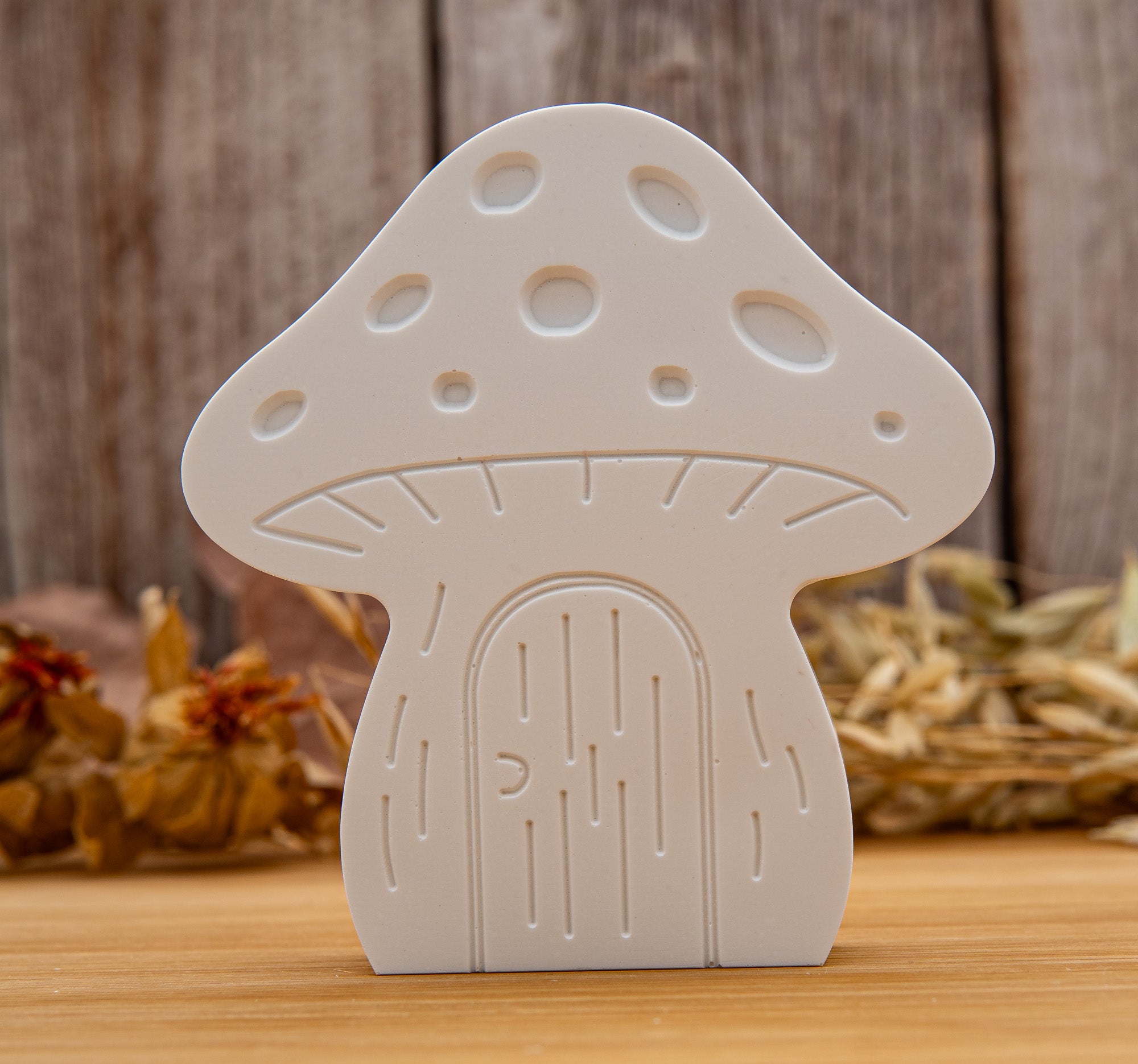 Silikon – Gießform – Pilzhaus –