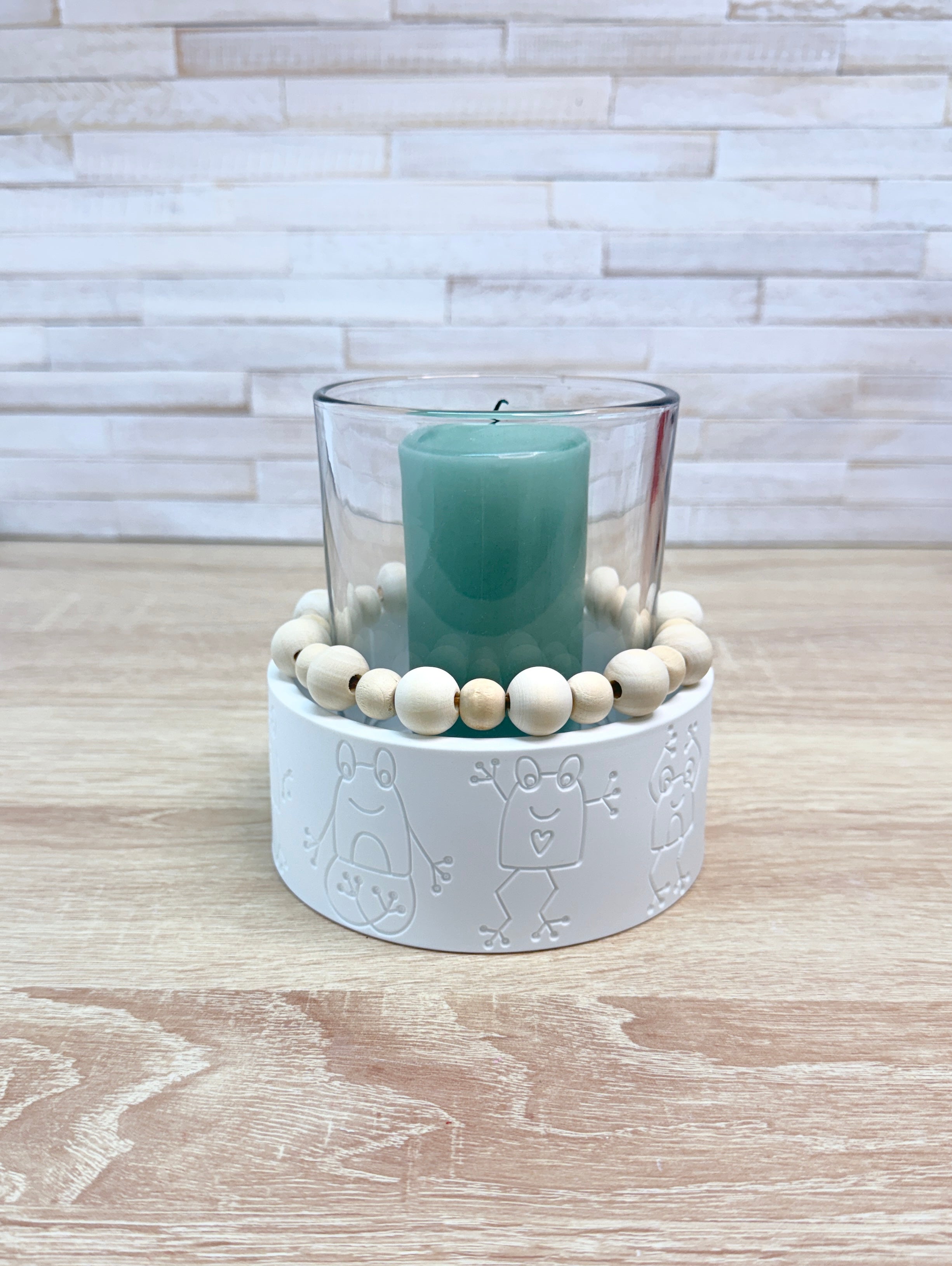 Motivband für unsere Schalenform - Yoga Frösche -