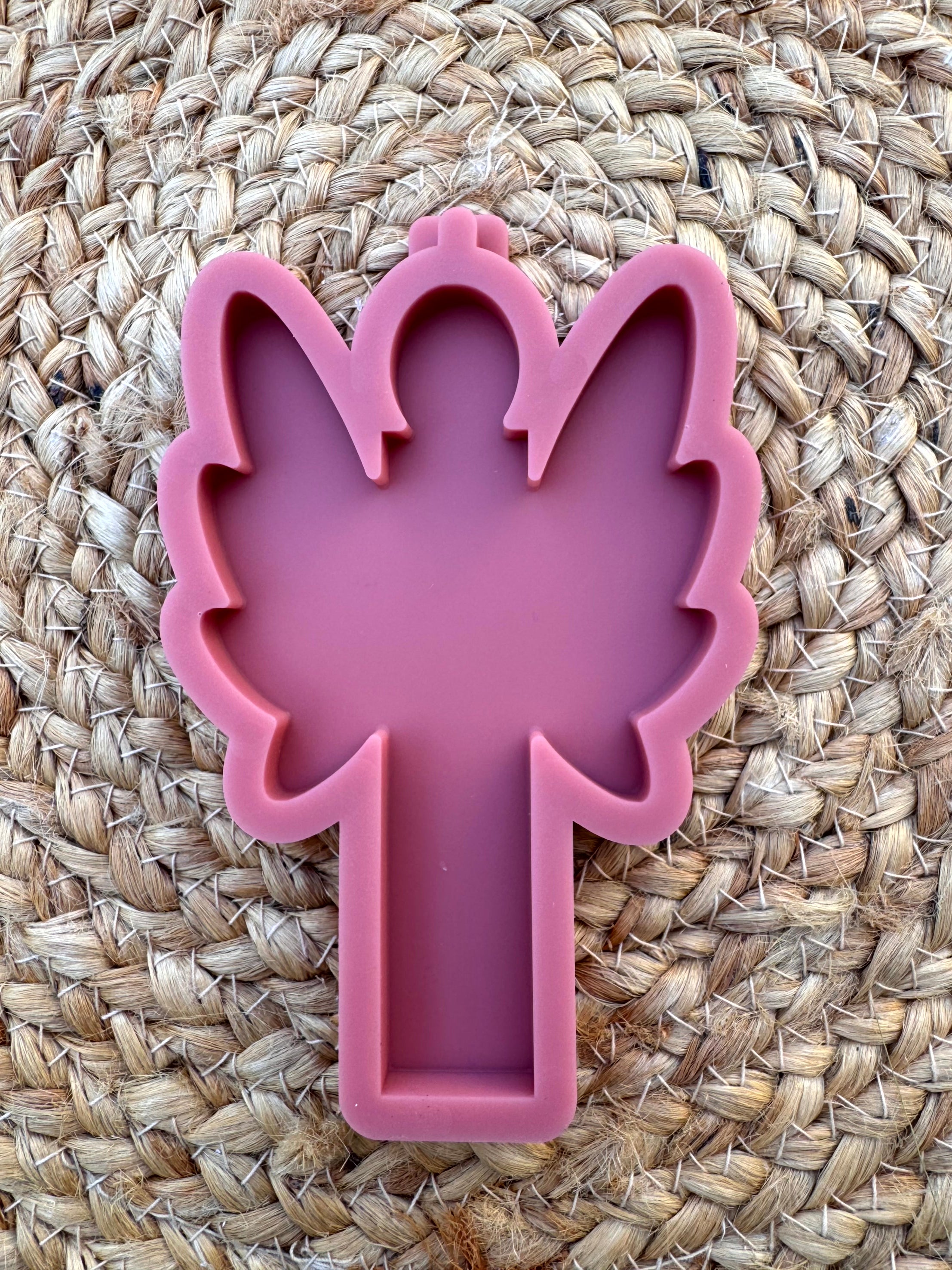 Silikon - Gießform -Klötzchen Engel mit großen Flügeln - Klötzchen Lichthäuser - Lichthausklötzchen - Klötzchen - Weihnachtswindlicht -