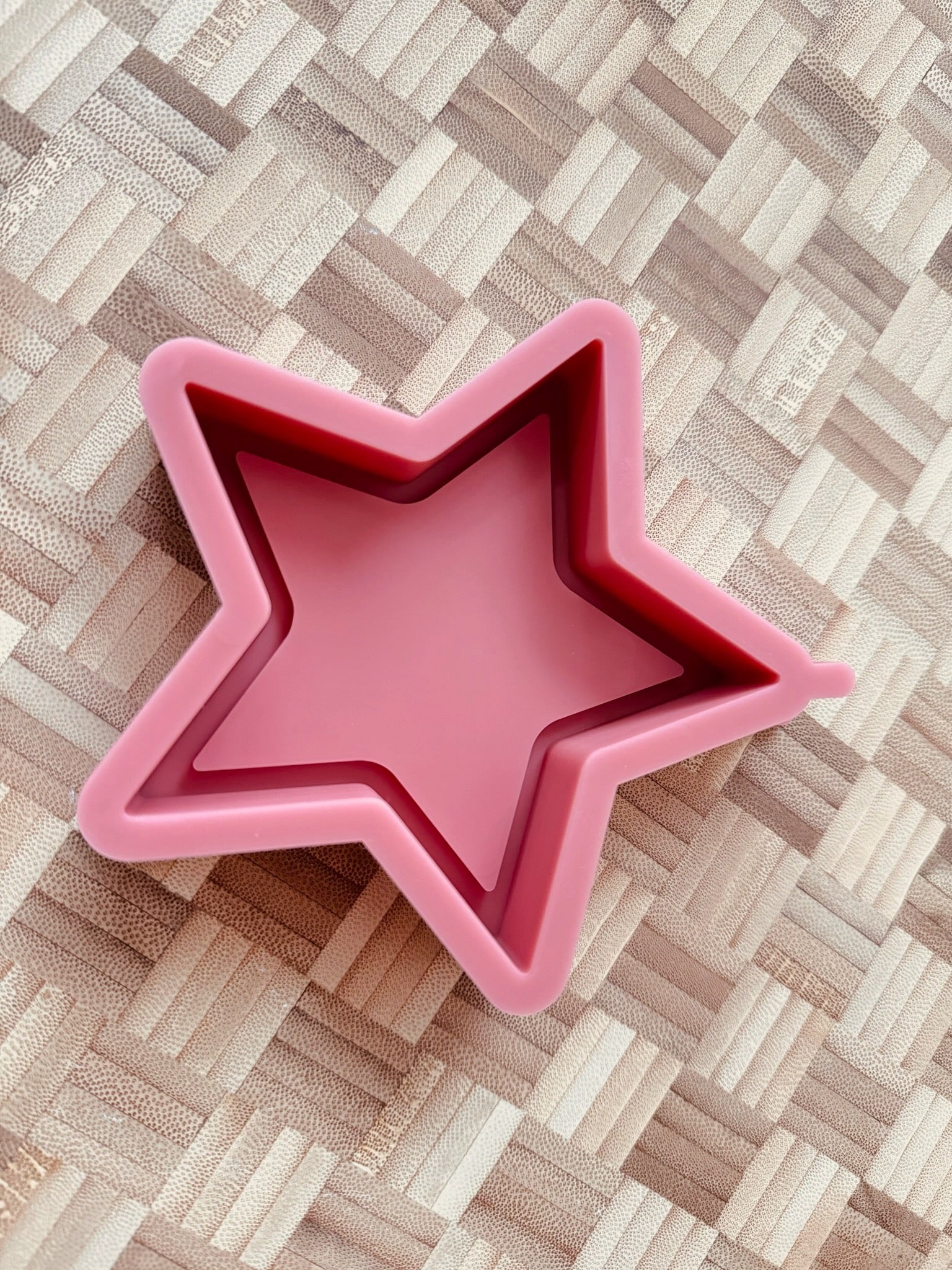 Silikonform "Stern für Laser"