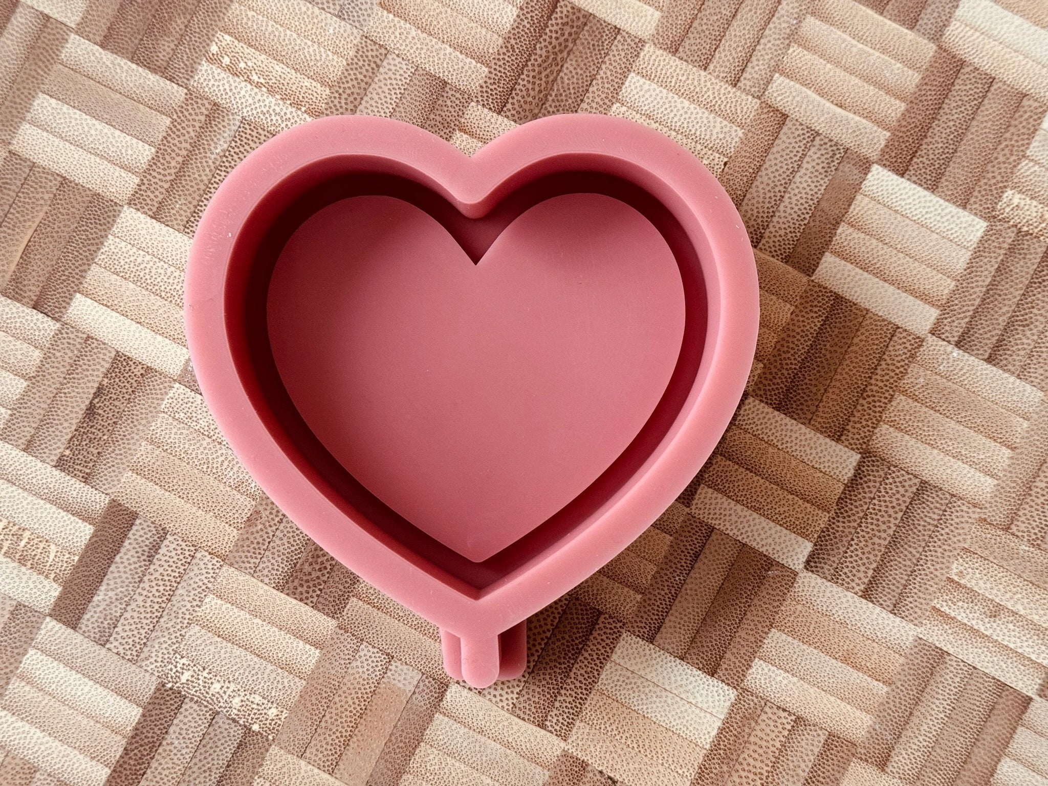 Silikonform "Herz für Laser"