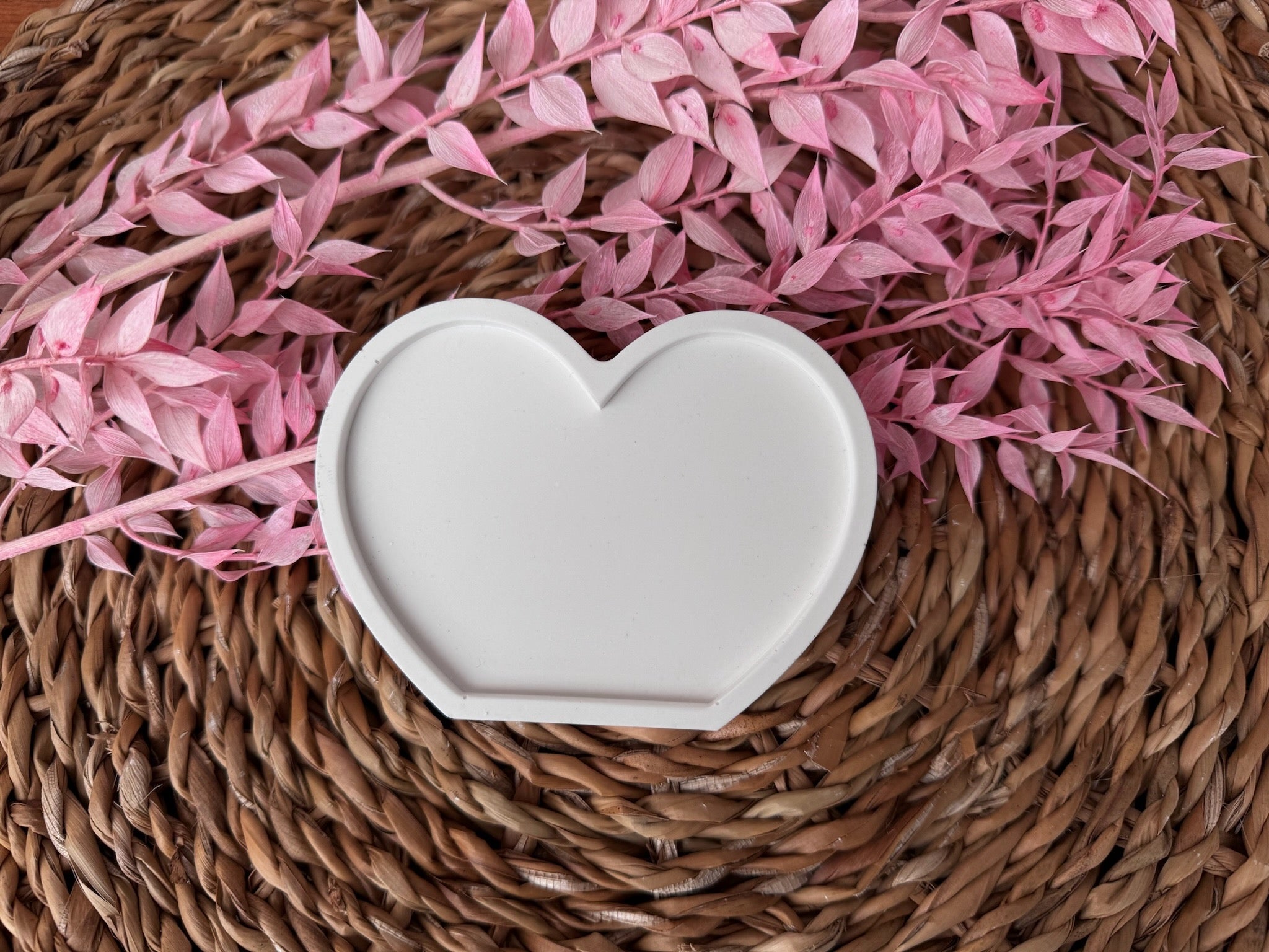 Silikonform "Herzaufsteller für Laser"