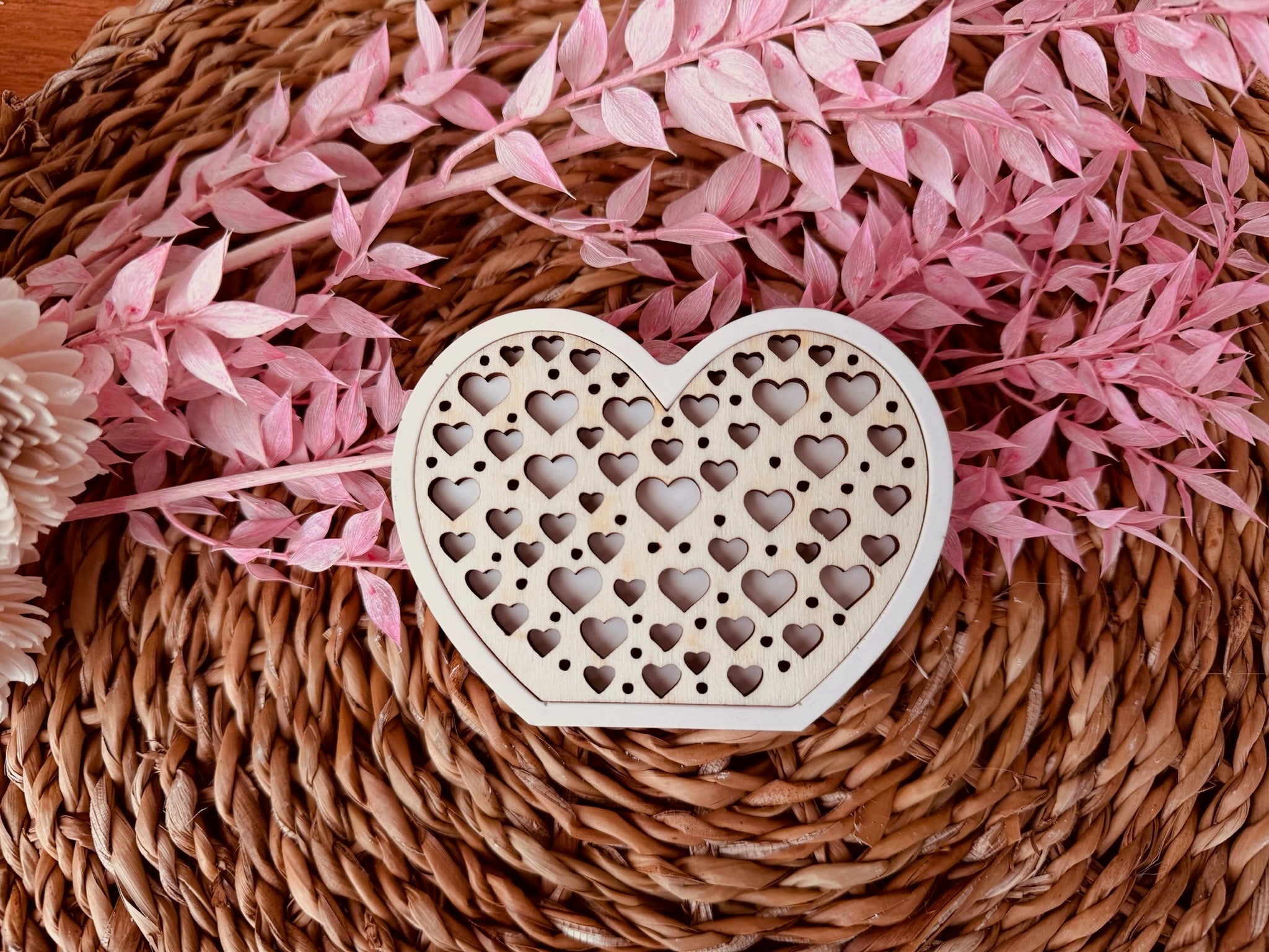 Silikonform "Herzaufsteller für Laser"