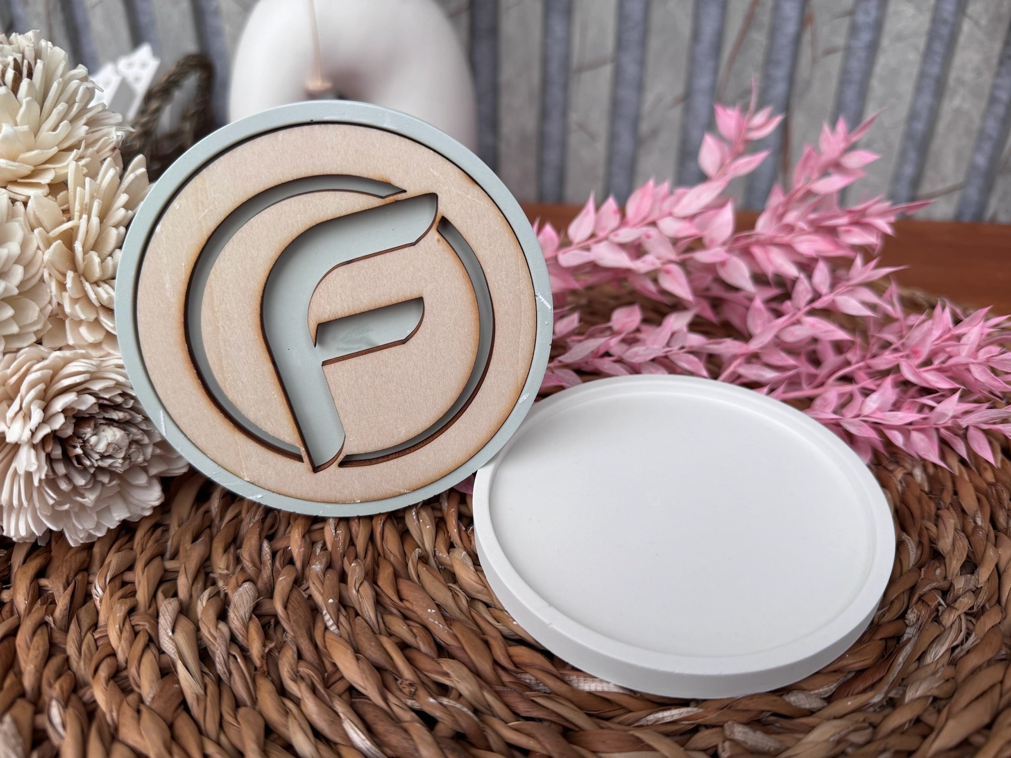 Silikonform "Untersetzer für Laser"
