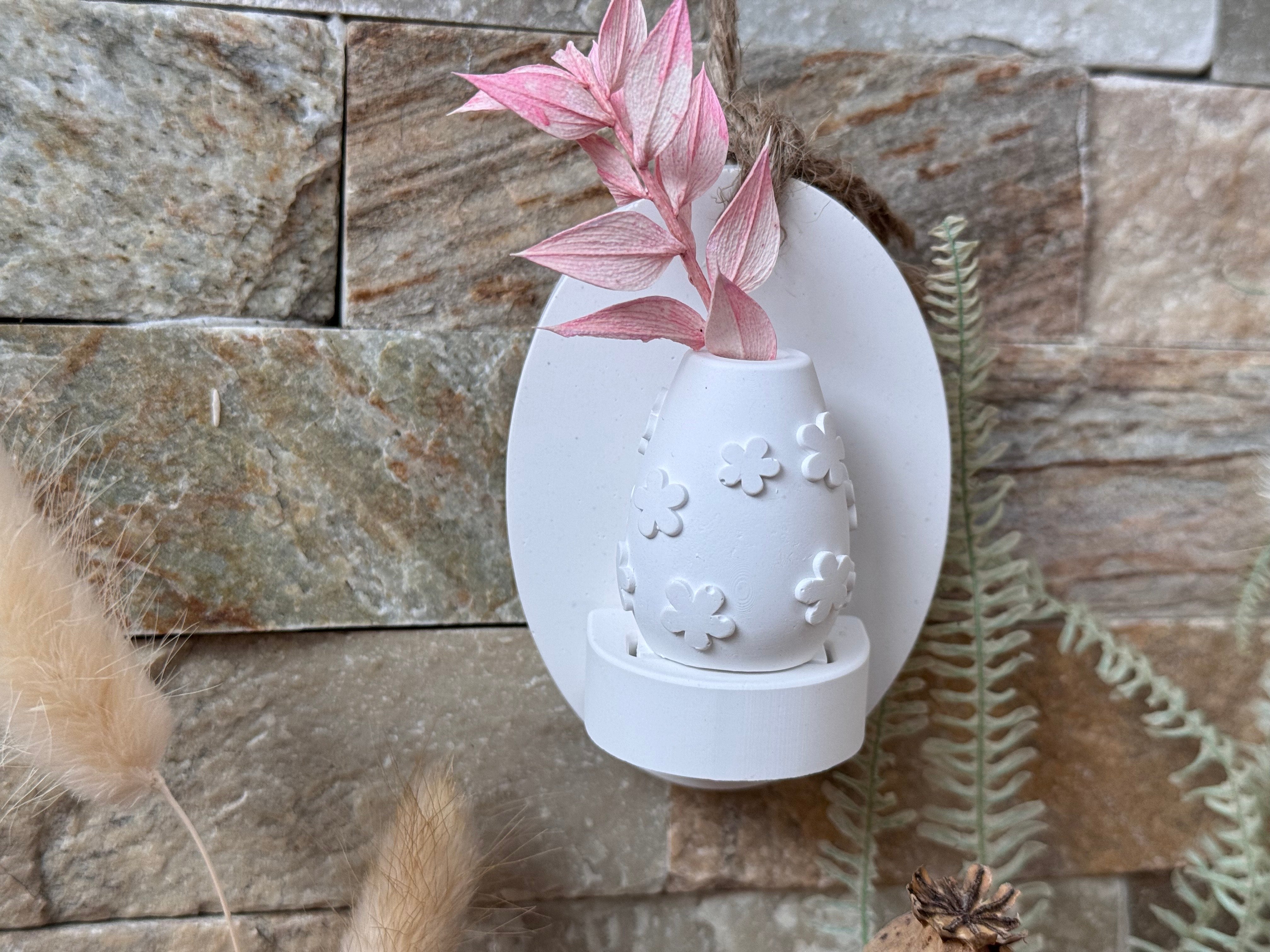 Silikon - Gießform - Wandhalterung Oval für Häuserkranz-Formen – passend für unsere Häuserkranzformen