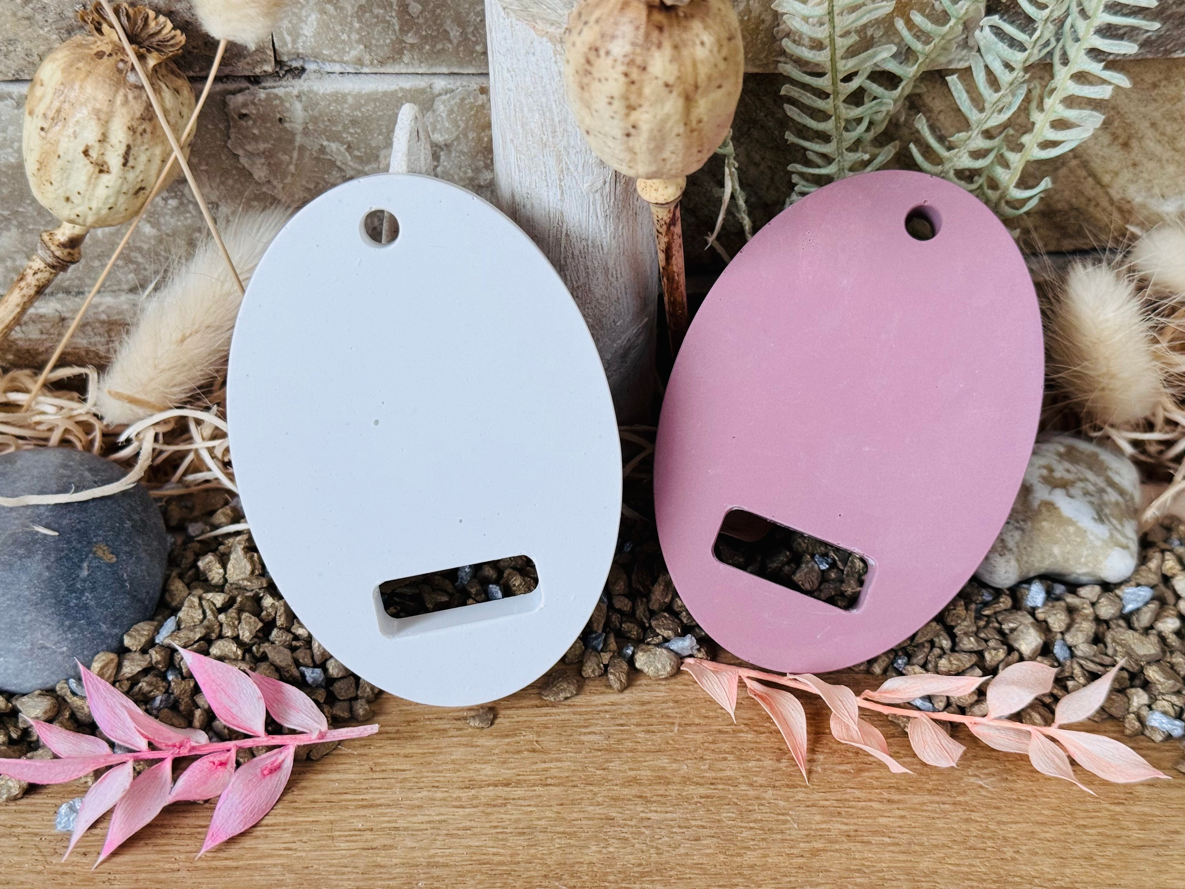 Silikon - Gießform - Wandhalterung Oval für Häuserkranz-Formen – passend für unsere Häuserkranzformen