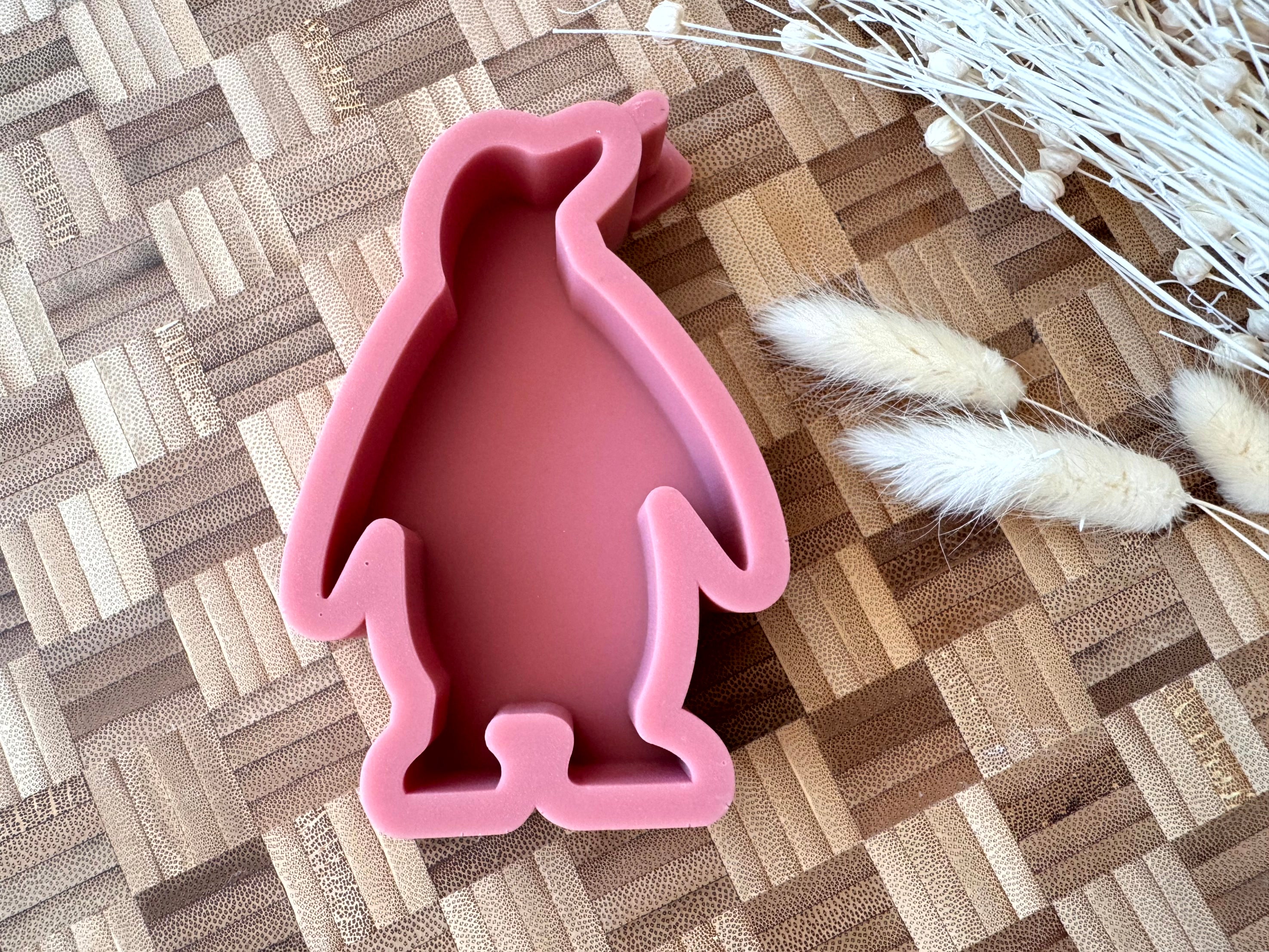 Silikon - Giessform - Pinguin- Weihnachten