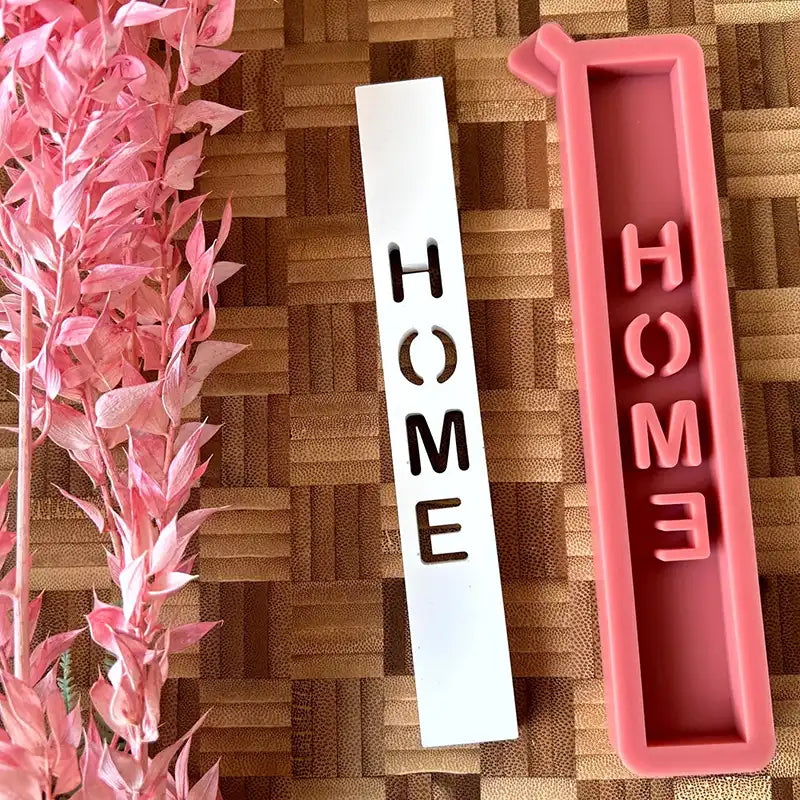 Silikonform Home Schriftzug
