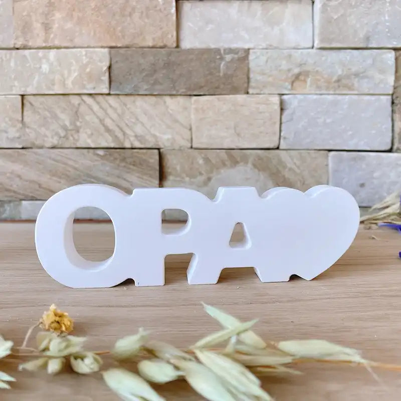 Silikonform Schriftzug Opa