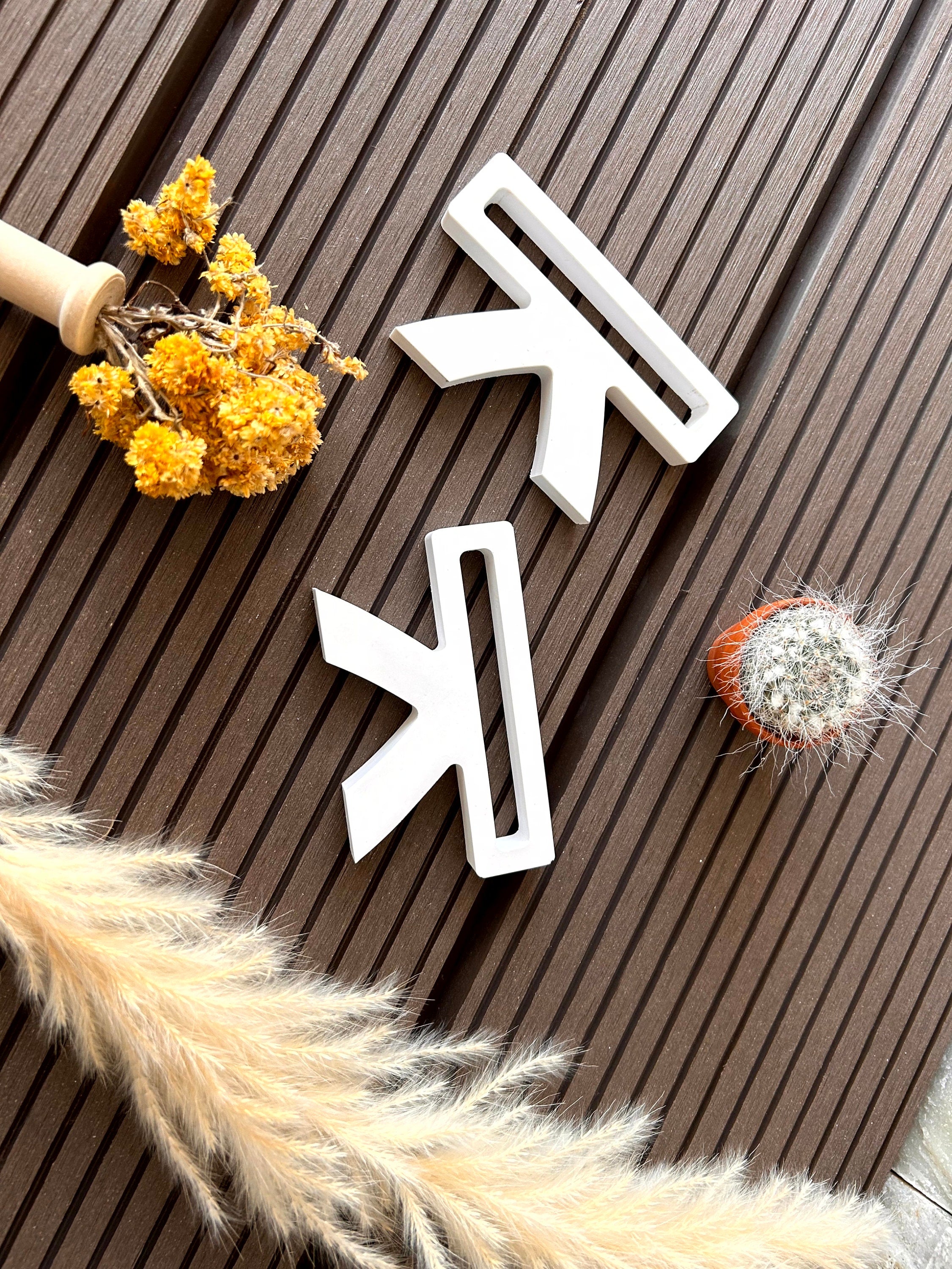 Silikon - Gießform - Sitzbank - einfache Bank - Klötzchen -