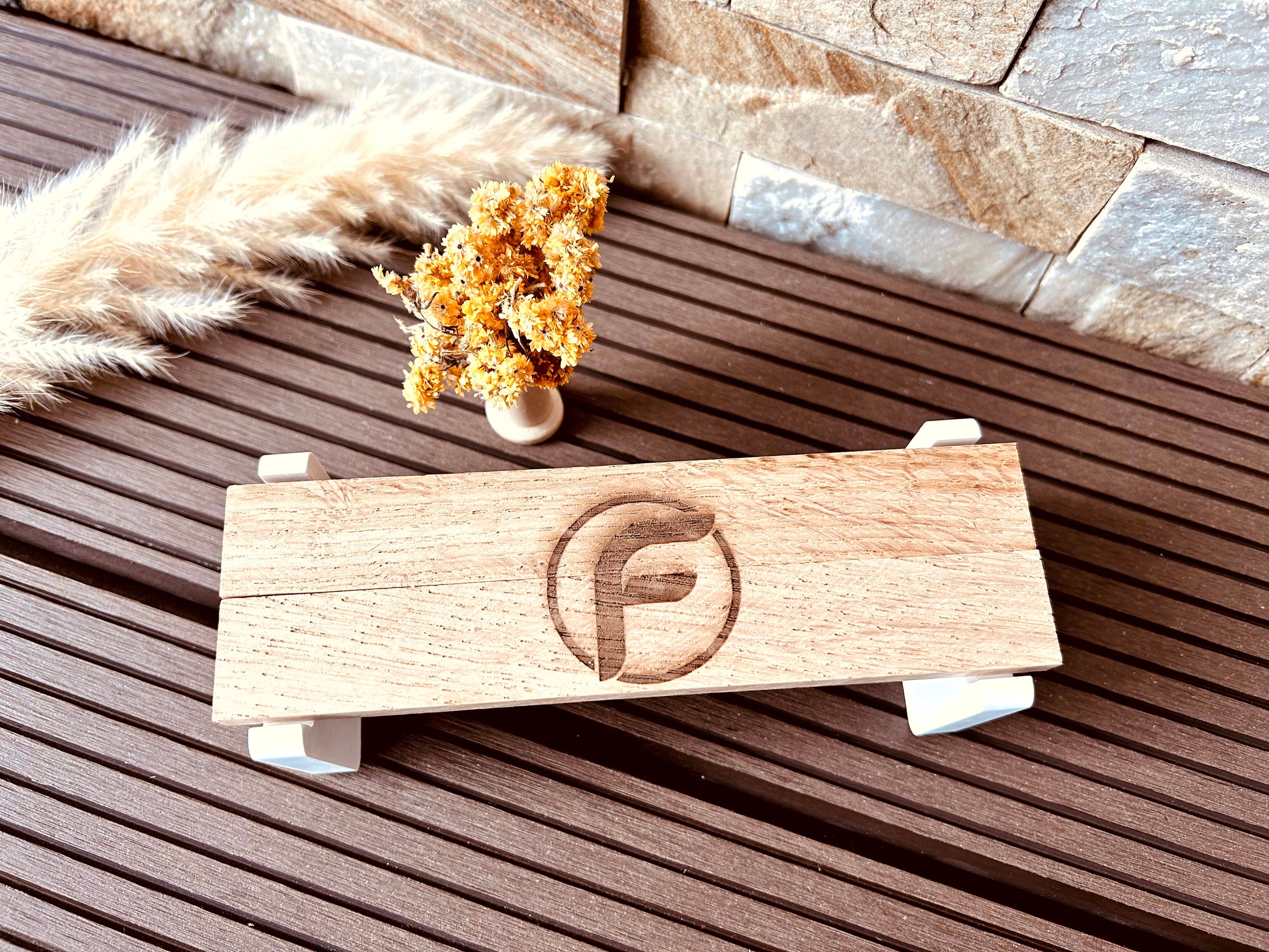 Silikon - Gießform - kleine Herzsitzbank - Herzbank - Klötzchen - Herz