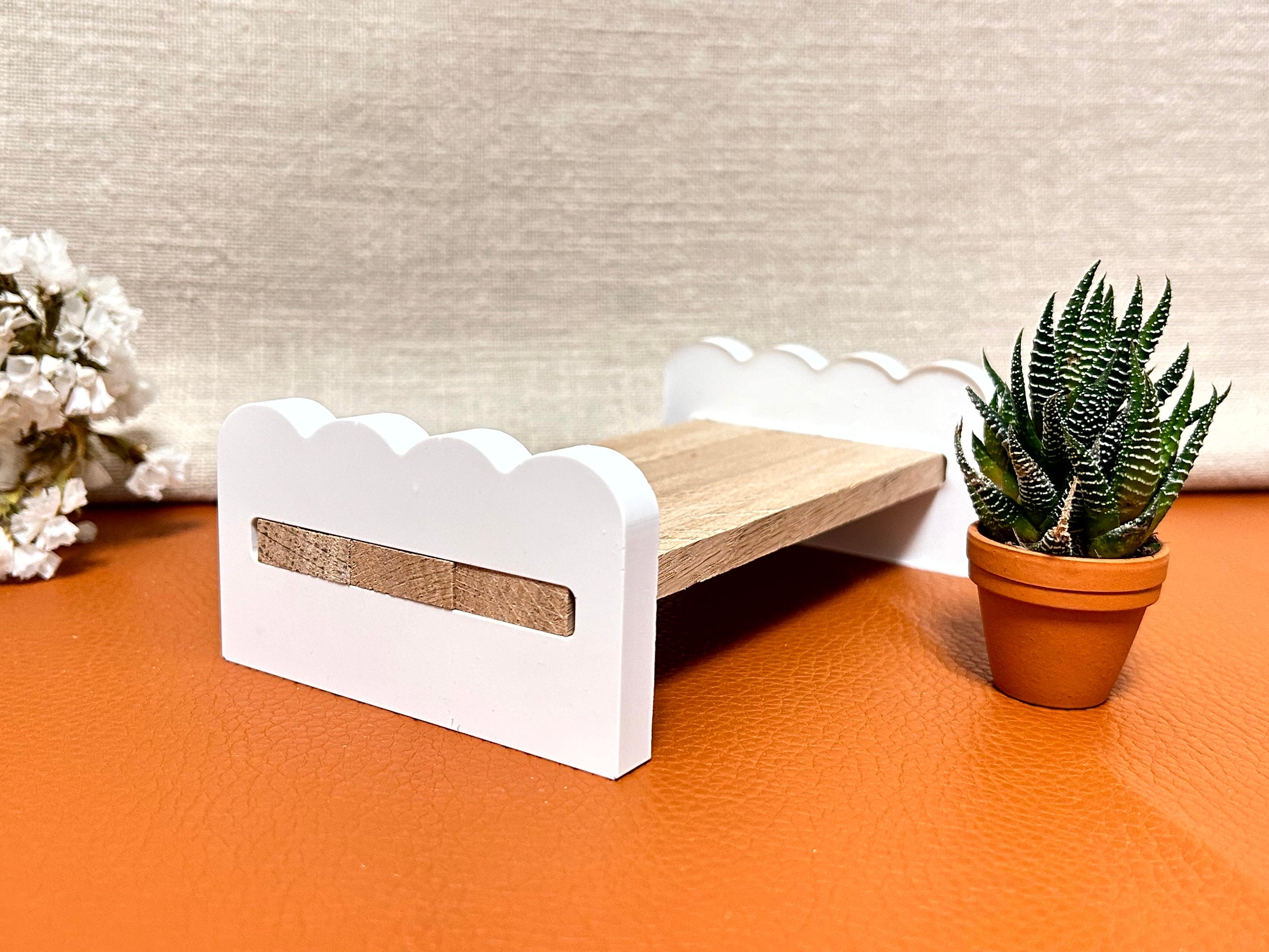 Silikon - Gießform - Sitzbank mit Riffeln - Klötzchen -