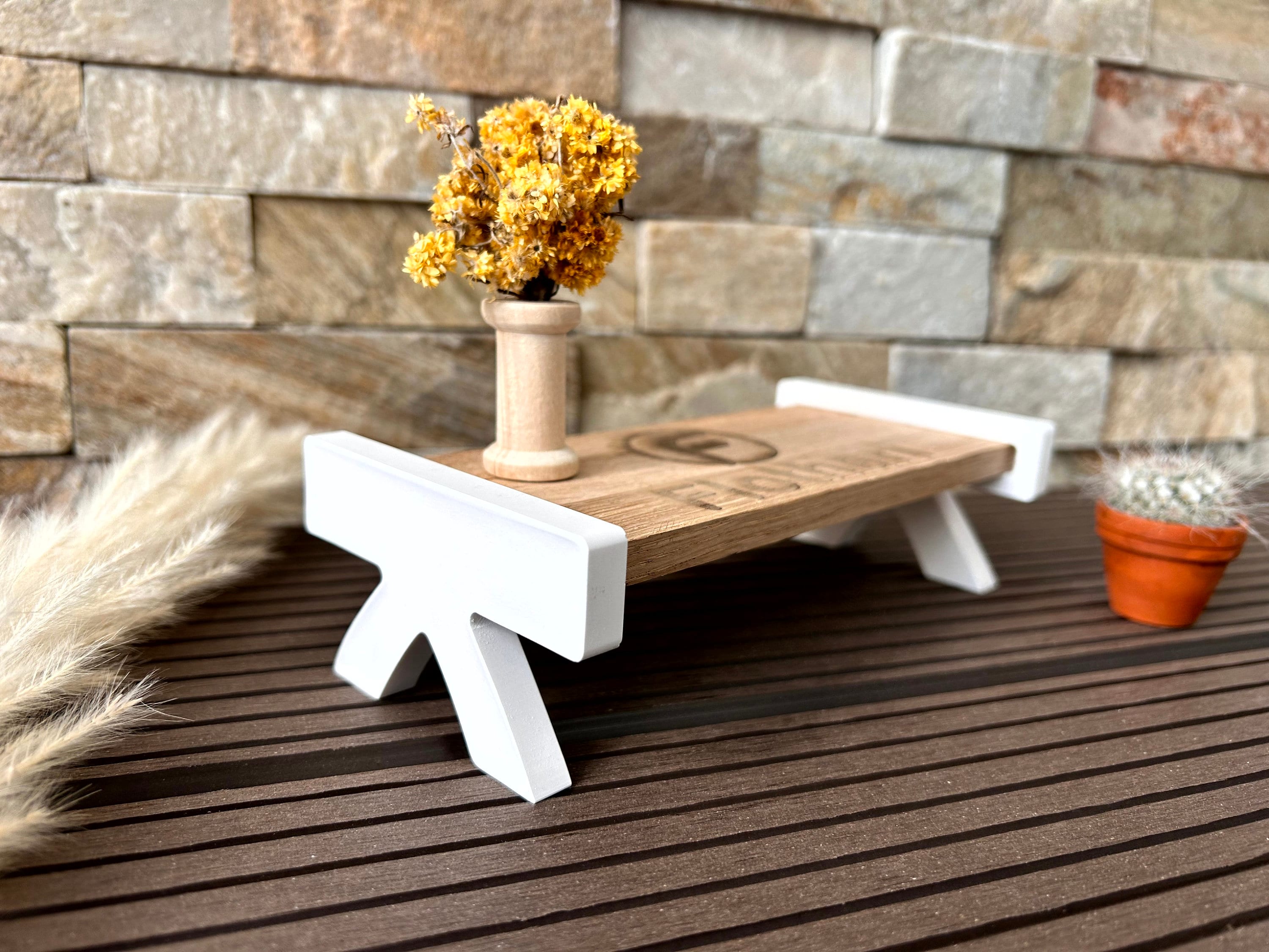 Silikon - Gießform - Sitzbank - einfache Bank geschlossen - Klötzchen -