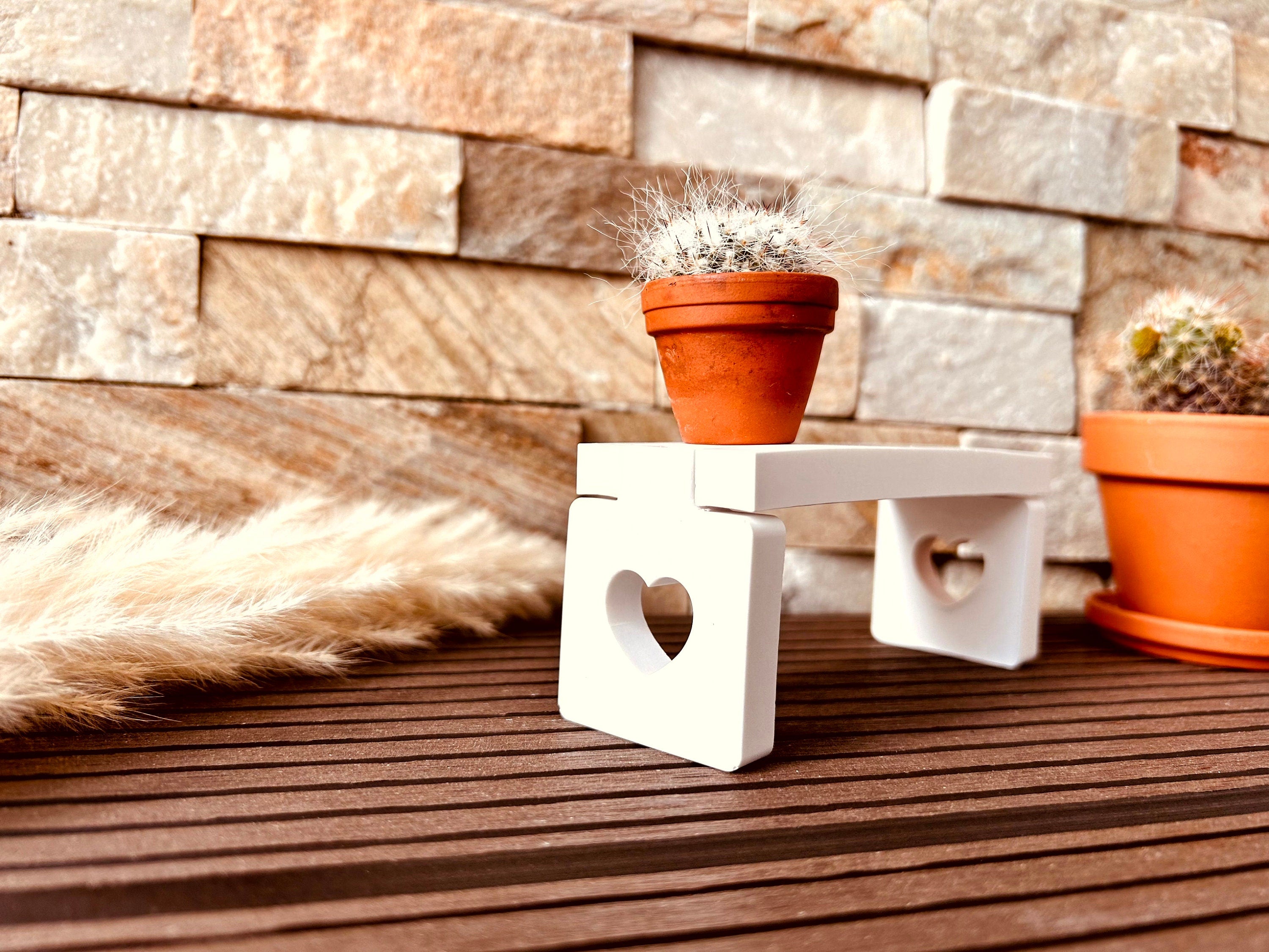 Silikon - Gießform - Herzsitzbank - Herzbank - Herz