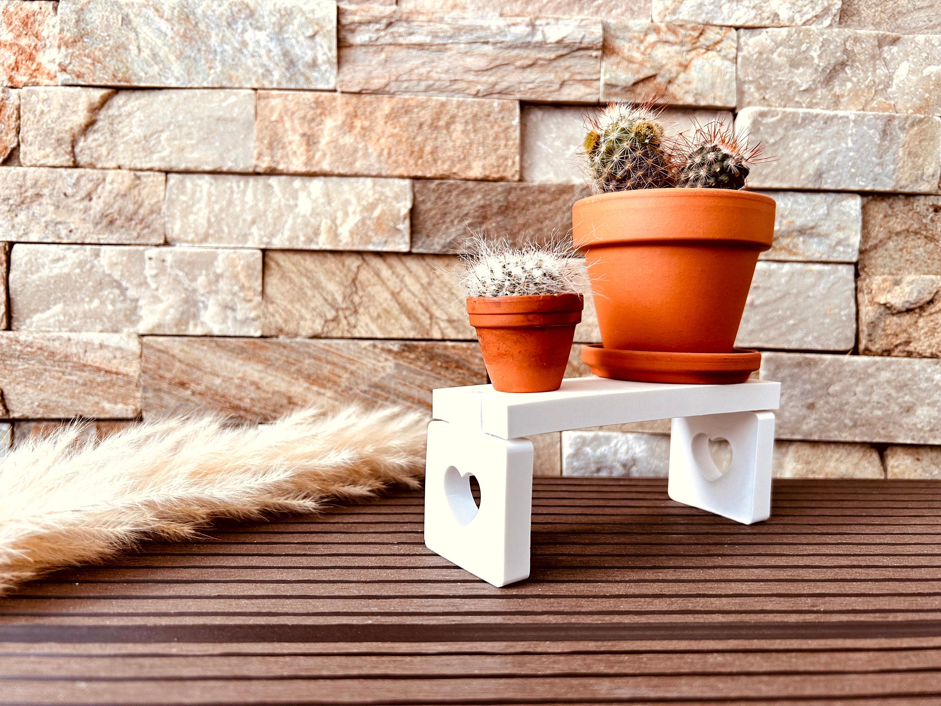 Silikon - Gießform - Herzsitzbank - Herzbank - Herz