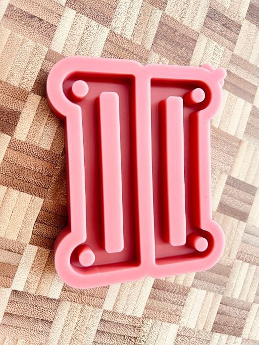 Silikon - Gießform - Schaukelbank - Bank - Klötzchen -