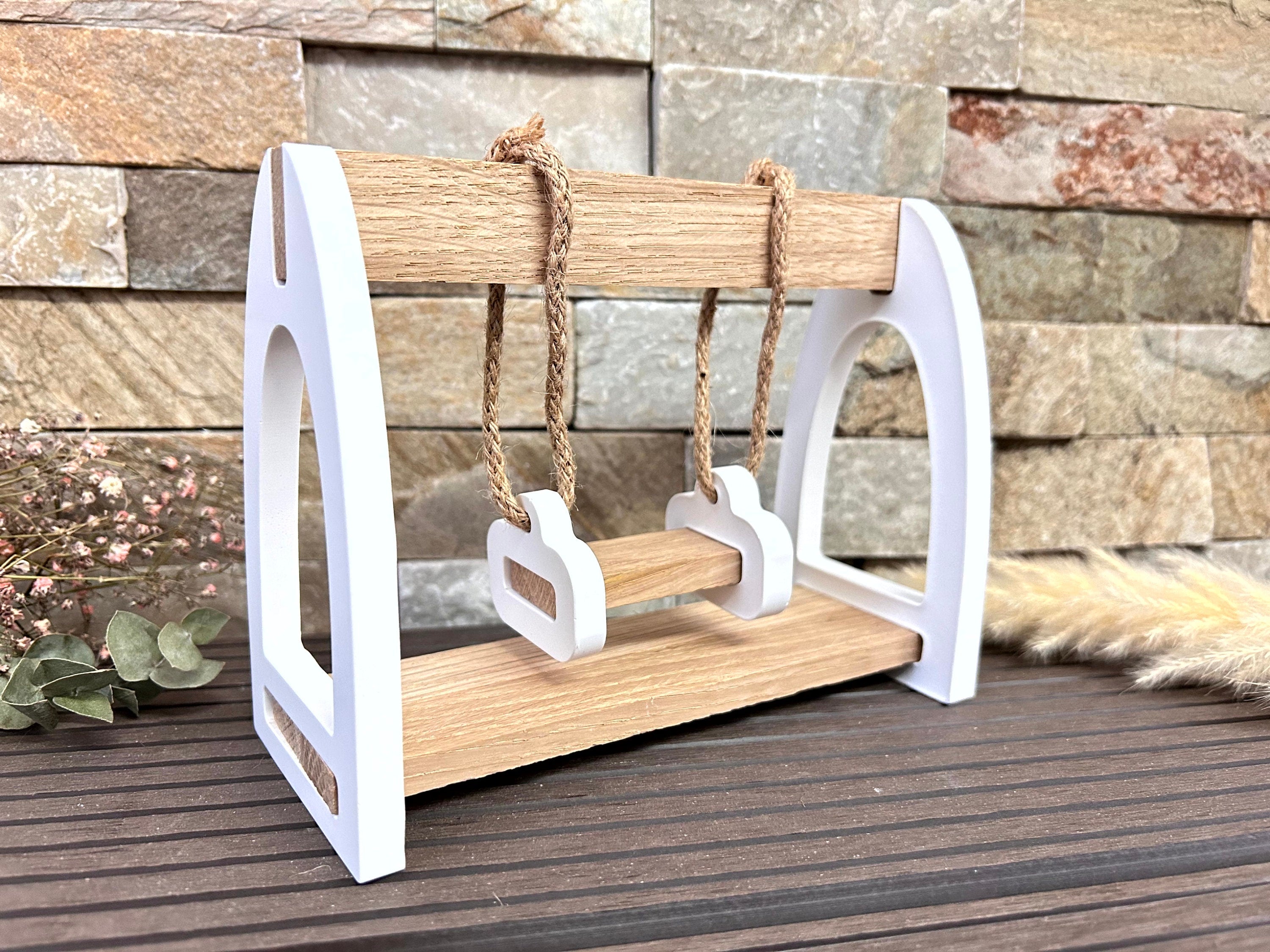 Silikon - Gießform - Schaukel 2 - Regal - Klötzchen -