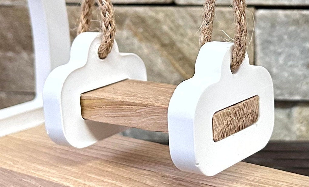 Silikon - Gießform - Mini-Schaukel -