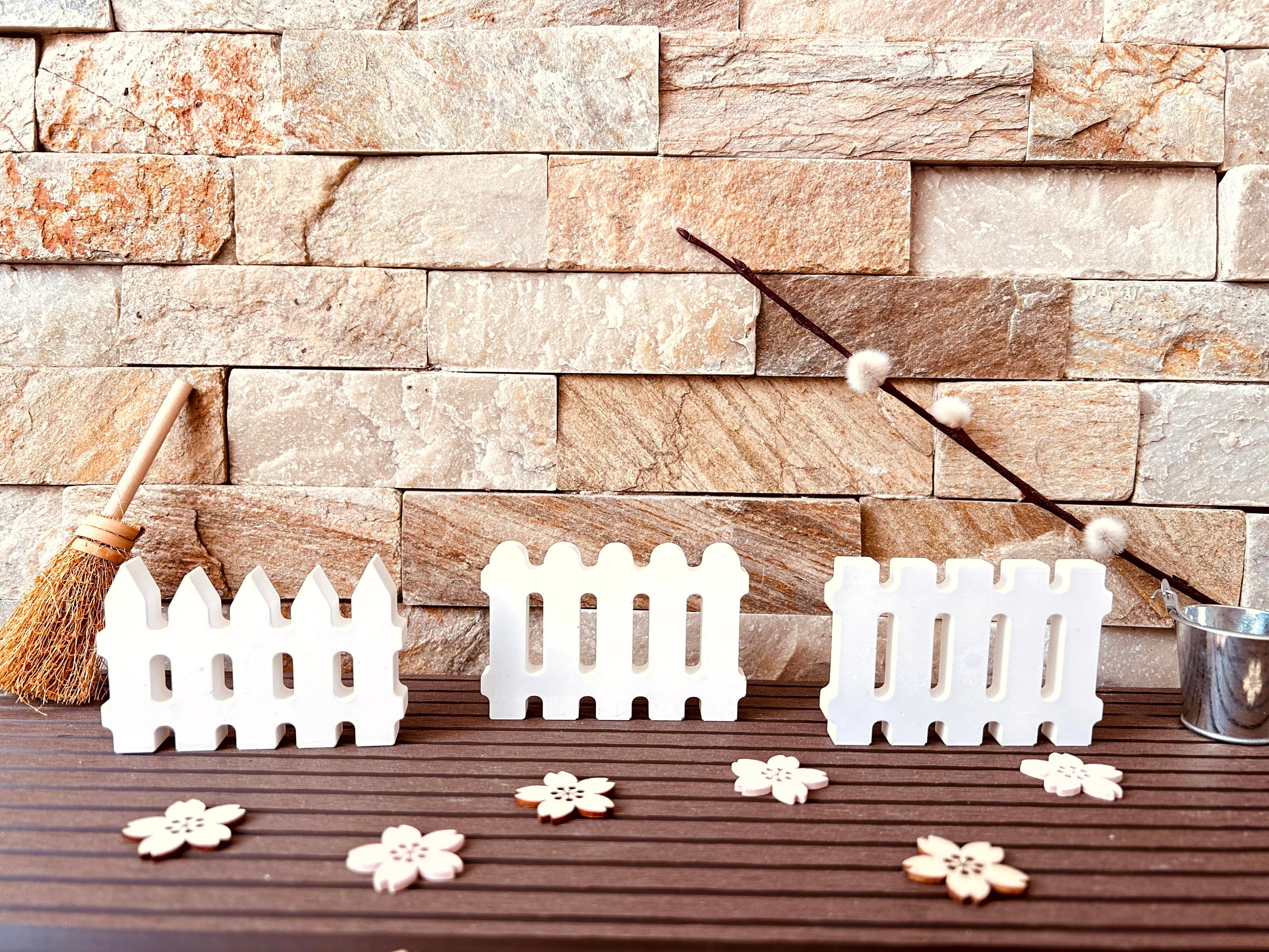 Silikon - Gießform - Zaun - Zaunelemente -