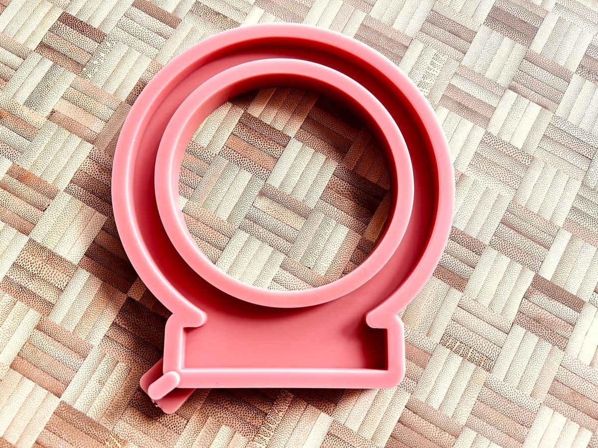Silikon Gießform Ring Einschieber für unseren Teelichthalter – Kerzenhalter – Ansicht 6