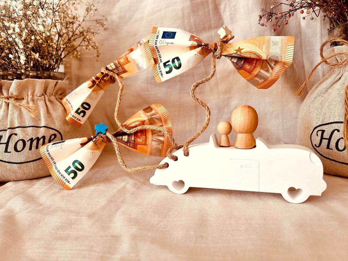 Silikongießform Geldgeschenk Auto Urlaub – Ansicht 9