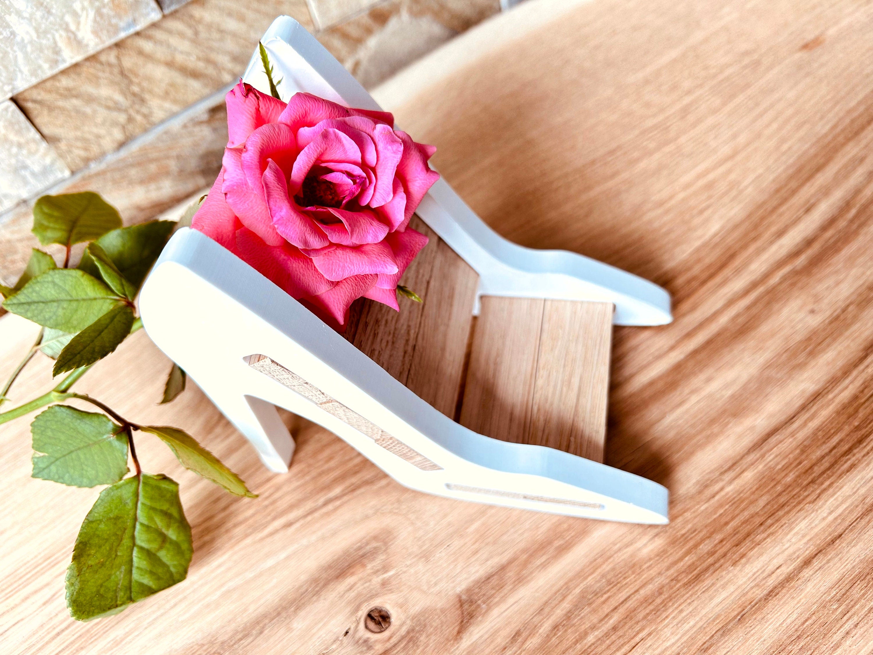 Silikon - Gießform -High Heels - Schuhe - Klötzchen -