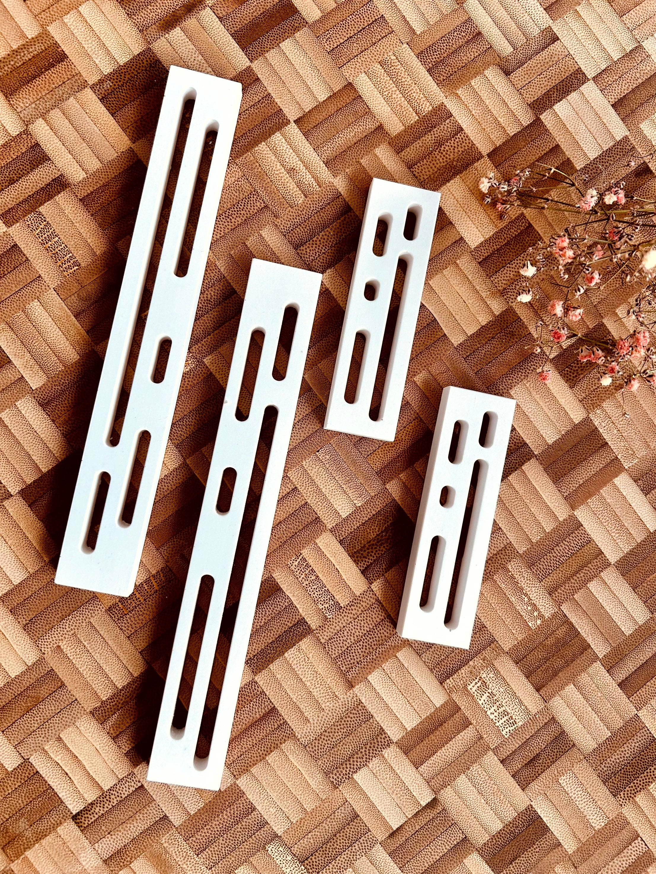 Silikongießform - Klötzchen Schlitz-