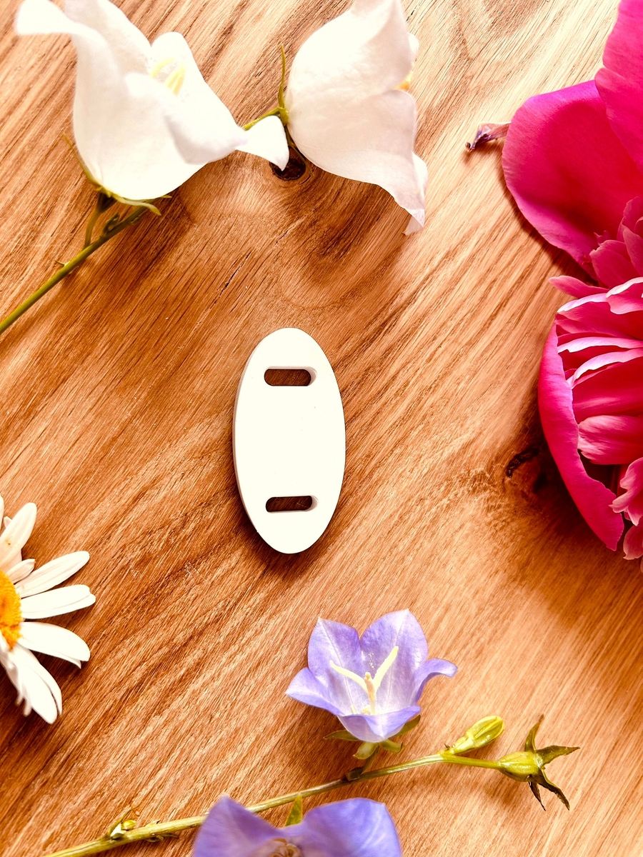 Silikon Gießform Geschenkanhänger Oval Anhänger – Ansicht 2