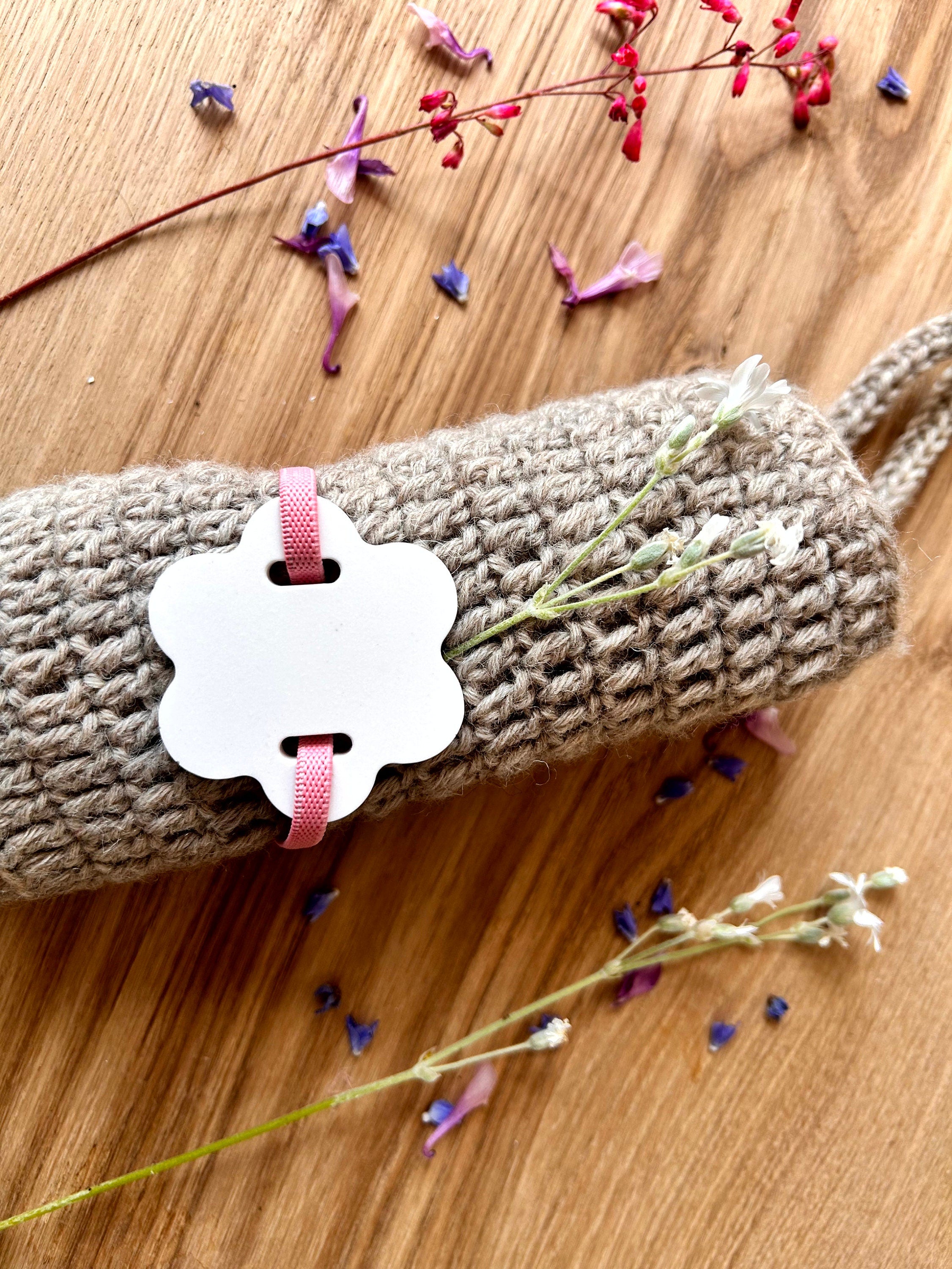 Silikon - Gießform - Geschenkanhänger Blume - Anhänger -
