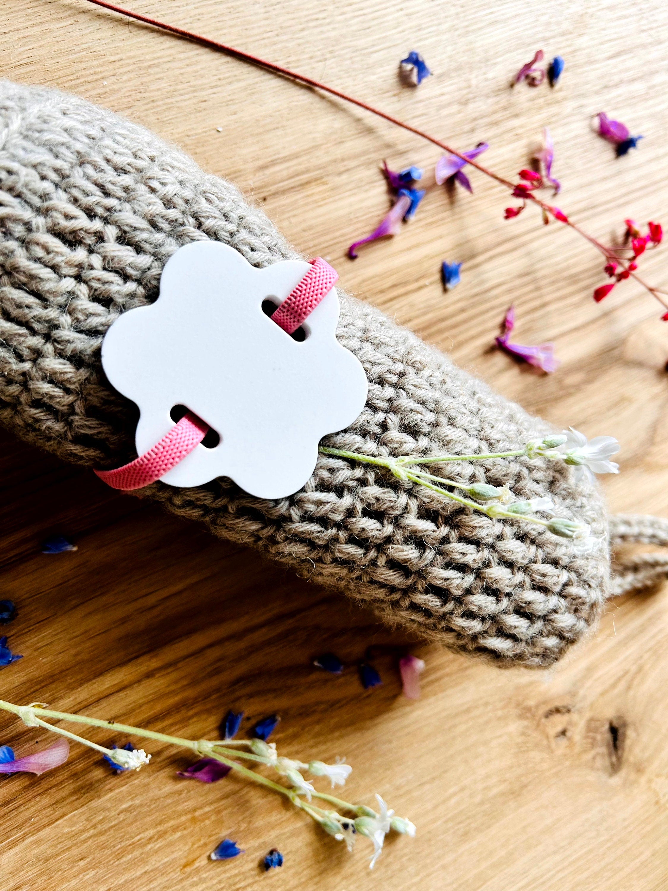 Silikon - Gießform - Geschenkanhänger Blume - Anhänger -
