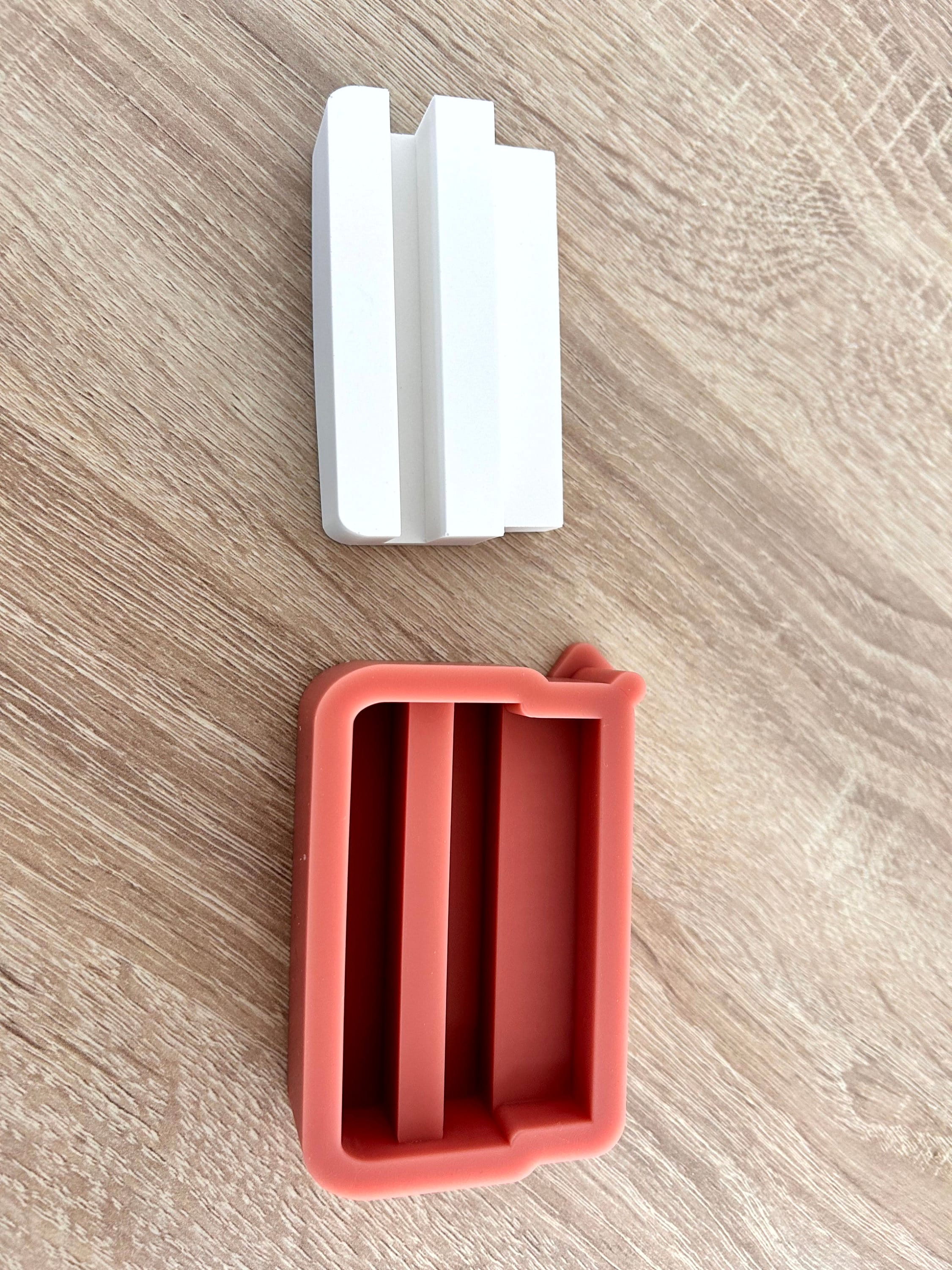 Silikon - Gießform - Wandhalterung Klein - Einschieber -