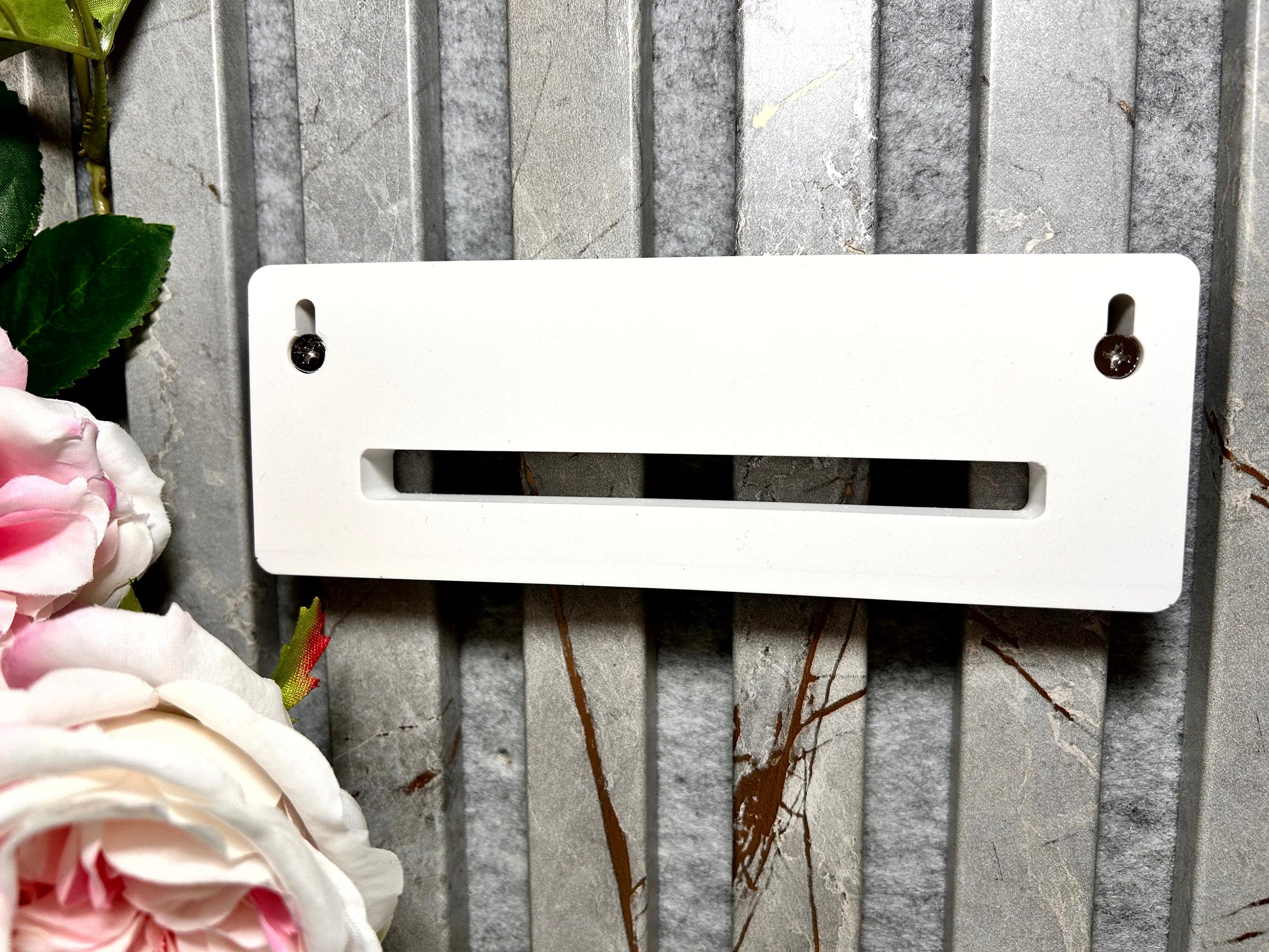 Silikon - Gießform - Wandhalterung Lang - Einschieber -