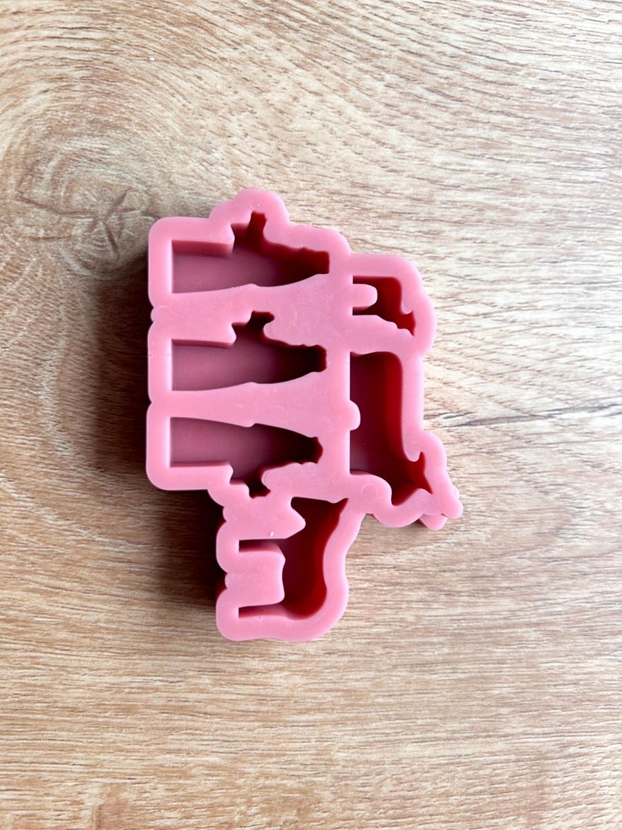 Silikon Gießform MINI Weihnachtskrippe Krippe Weihnachten MINI – Ansicht 3