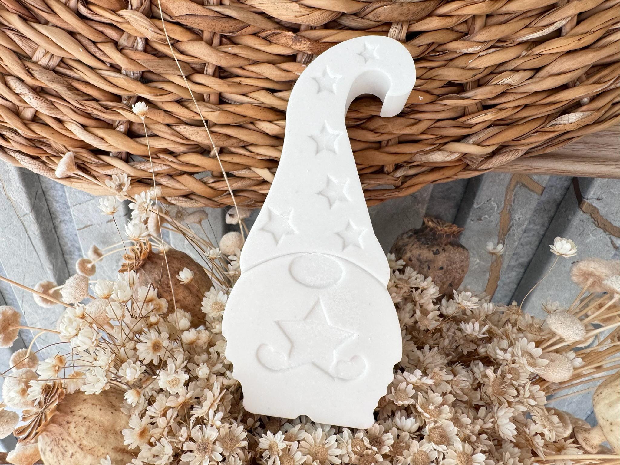 Silikon - Gießform - Wichtel mit Sternen -